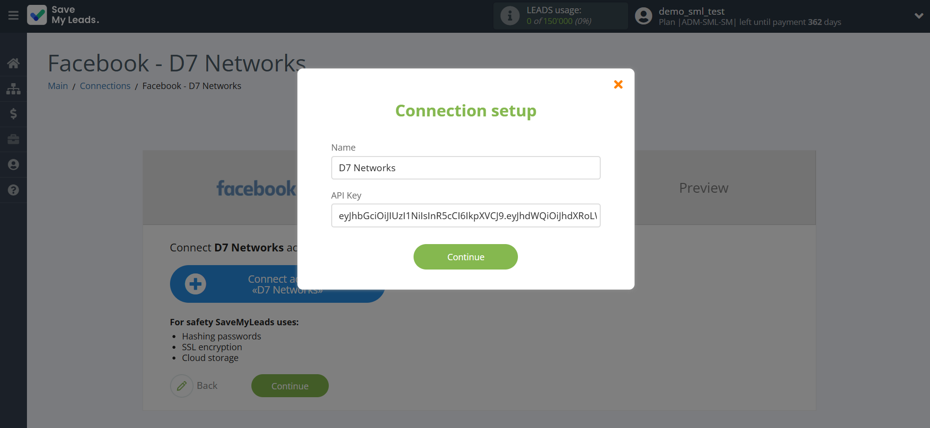 How to Connect Facebook with D7 Networks | Data Destination account connection How to Connect Facebook with D7 Networks | Data Destination account connection