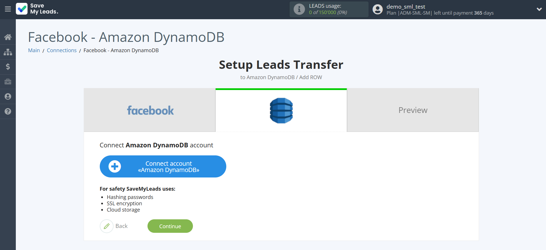 How to Connect Facebook with Amazon DynamoDB | Data Destination account connection How to Connect Facebook with Amazon DynamoDB | Data Destination account connection