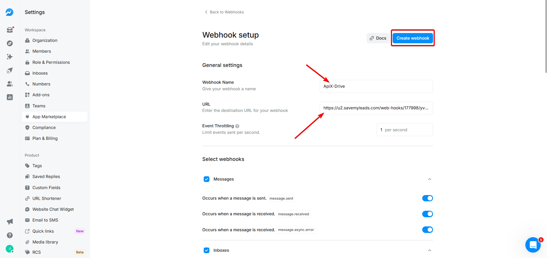 How to Connect Webhooks with Resend | Data Source account connection