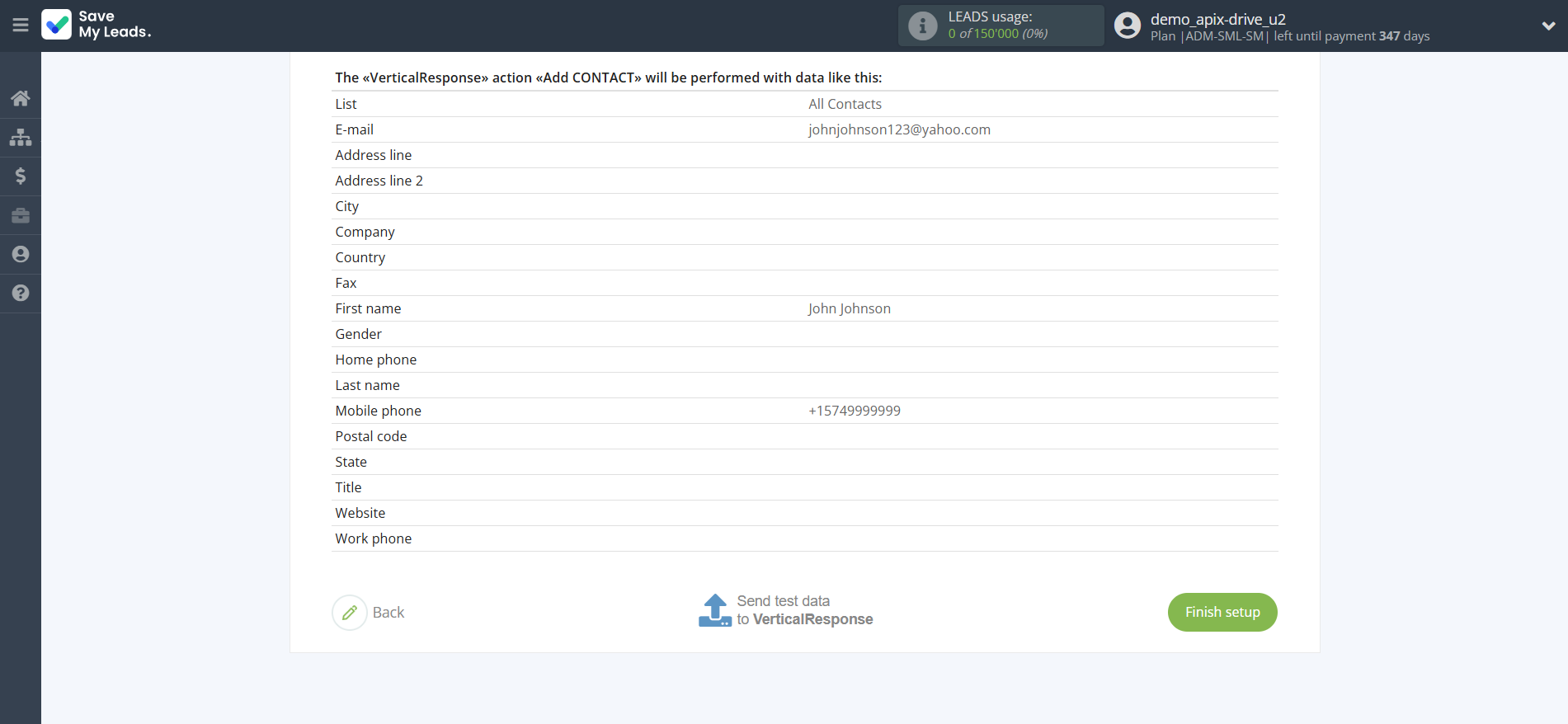 How to Connect Facebook with VerticalResponse | Test data How to Connect Facebook with VerticalResponse | Test data
