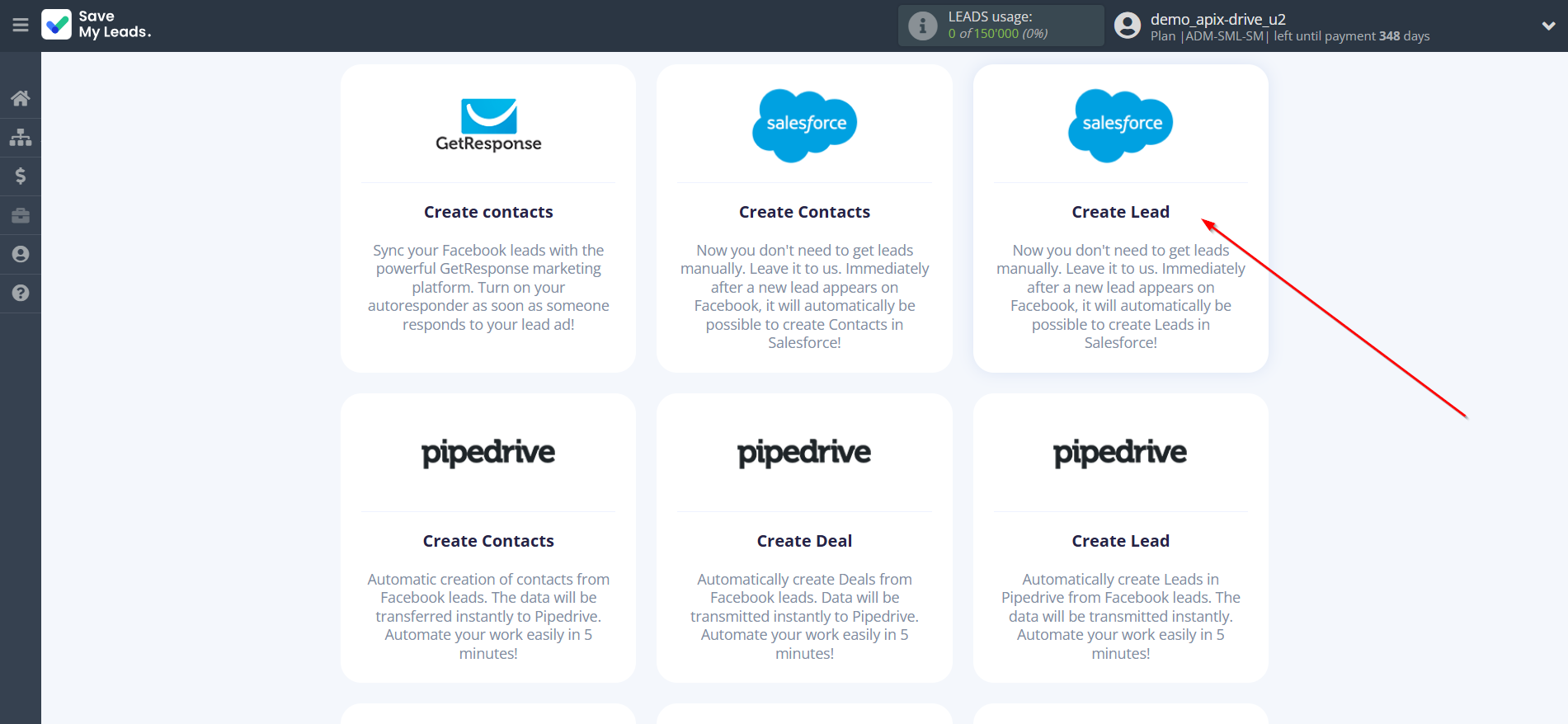 How to Connect Facebook with Salesforce CRM Create Lead | Data Destination system selection How to Connect Facebook with Salesforce CRM Create Lead | Data Destination system selection
