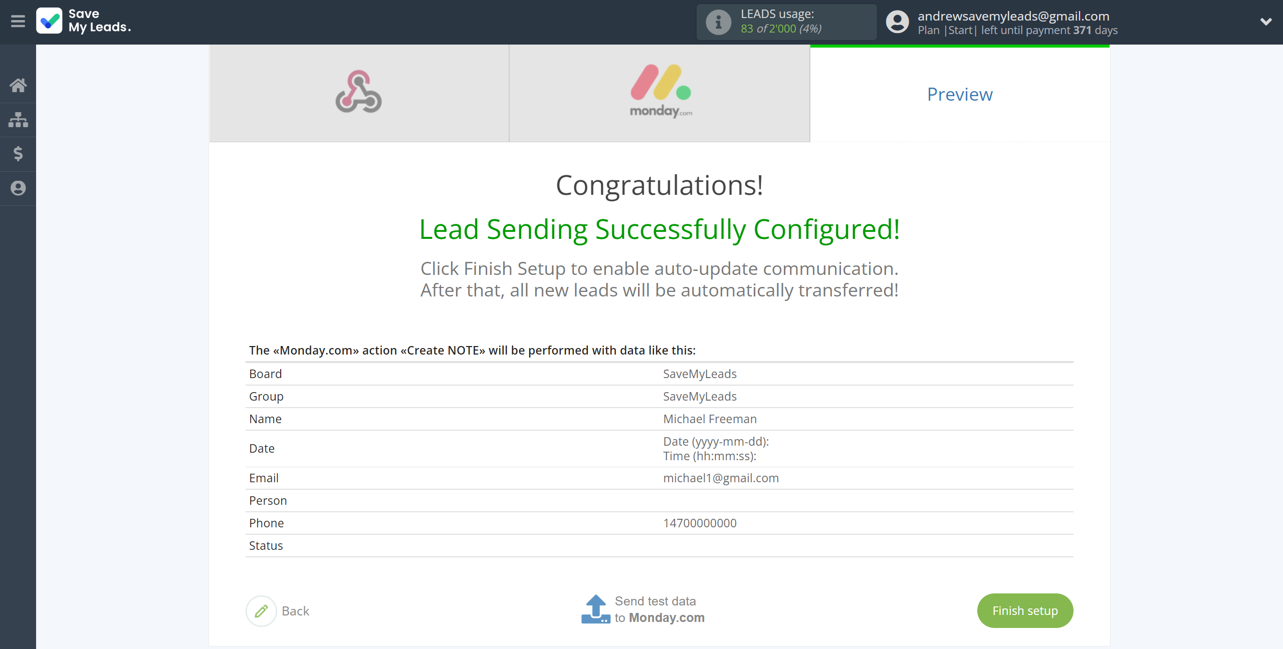 How to Connect Webhooks with Monday.com | Test data How to Connect Webhooks with Monday.com | Test data
