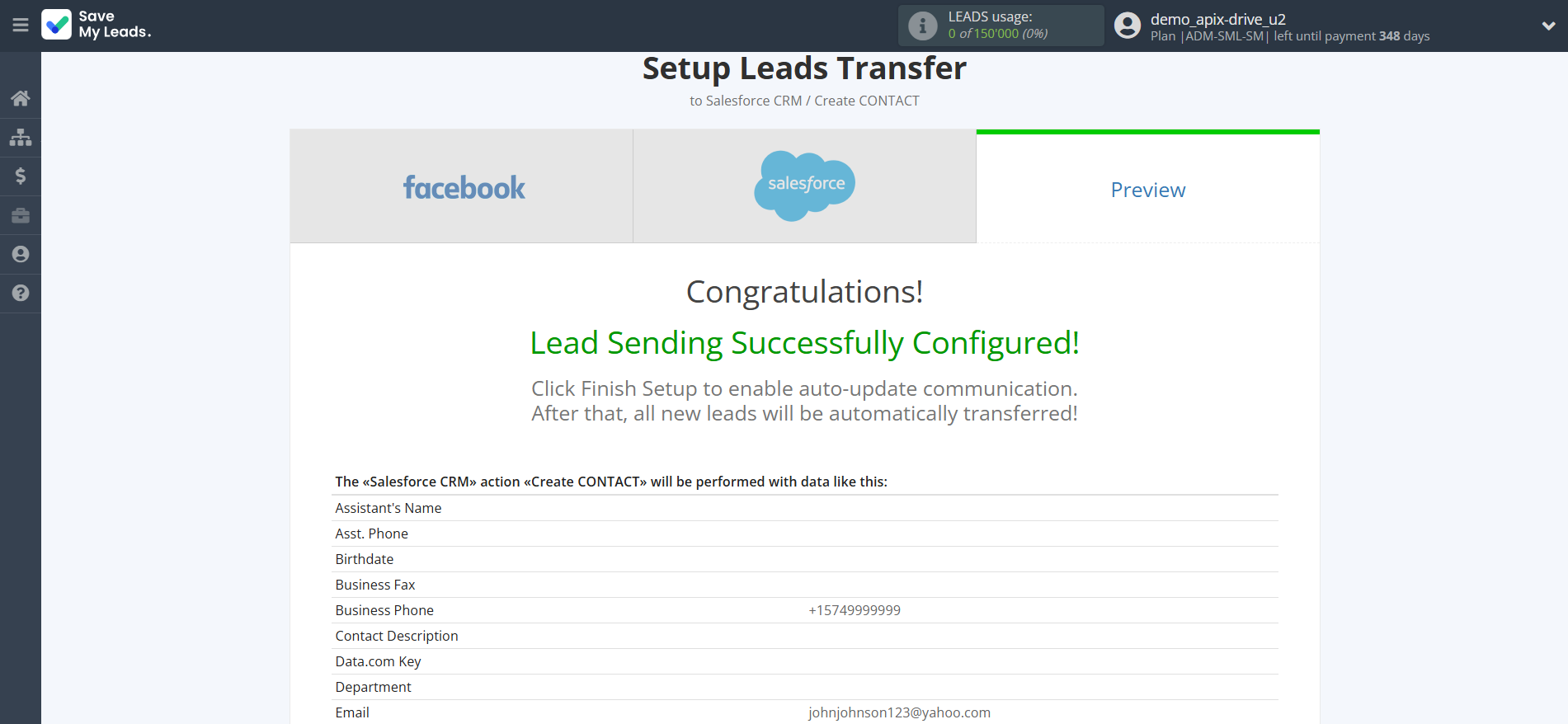 How to Connect Facebook with Salesforce CRM Create Contacts | Test data How to Connect Facebook with Salesforce CRM Create Contacts | Test data