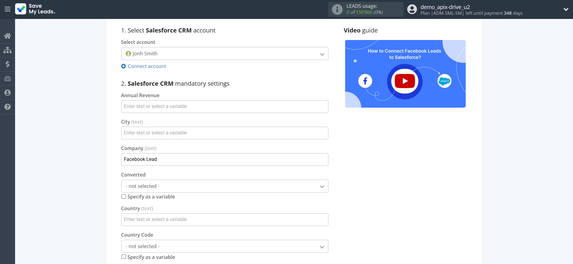 How to Connect Facebook with Salesforce CRM Create Lead | Assigning fields How to Connect Facebook with Salesforce CRM Create Lead | Assigning fields