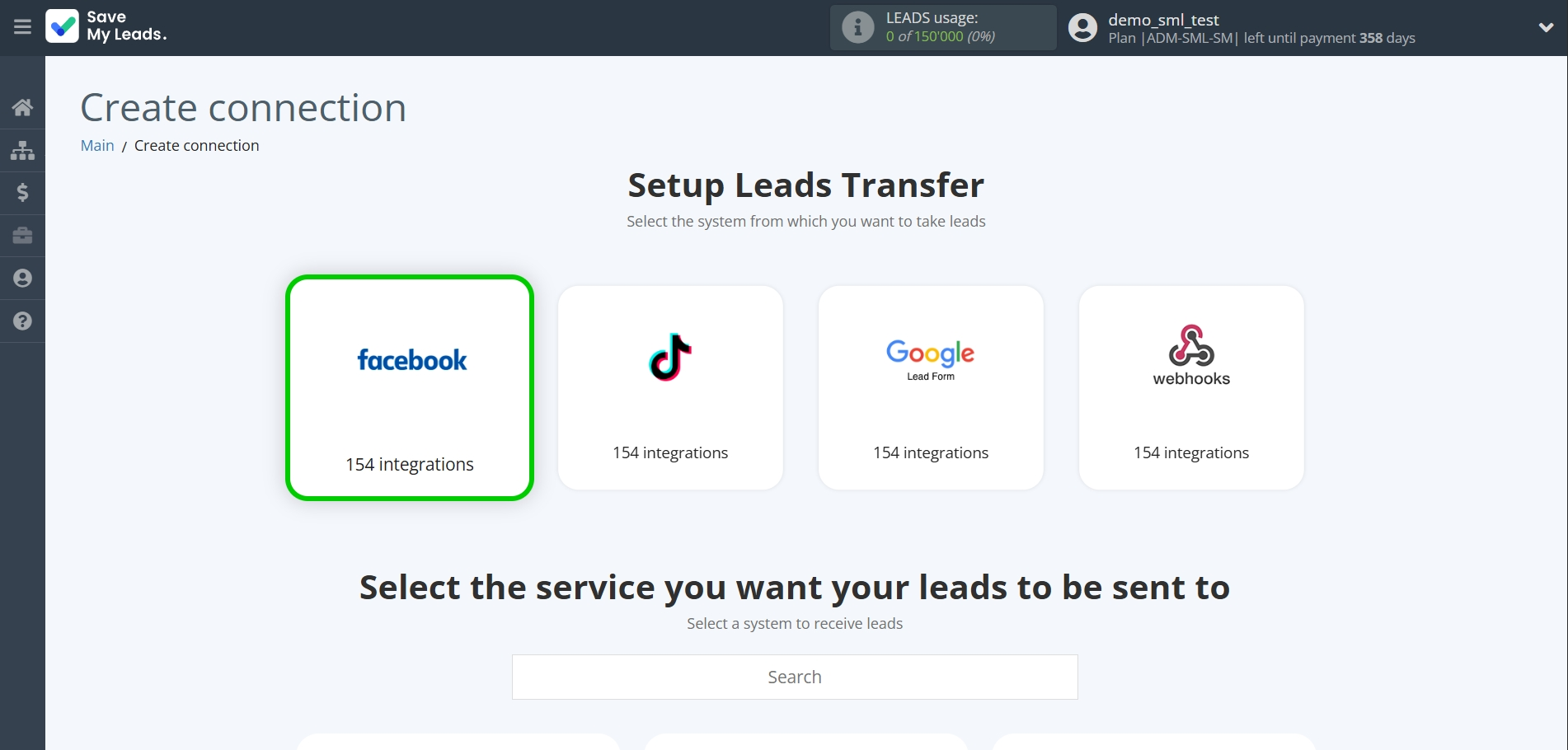 How to Connect Facebook with ClickSend Add Contacts | Data Source system selection How to Connect Facebook with ClickSend Add Contacts | Data Source system selection