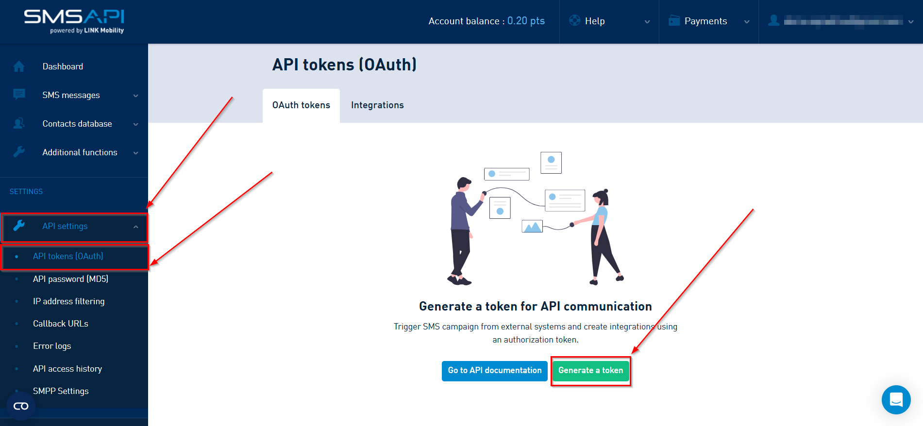How to Connect Facebook with SMSAPI | Data Destination account connection How to Connect Facebook with SMSAPI | Data Destination account connection