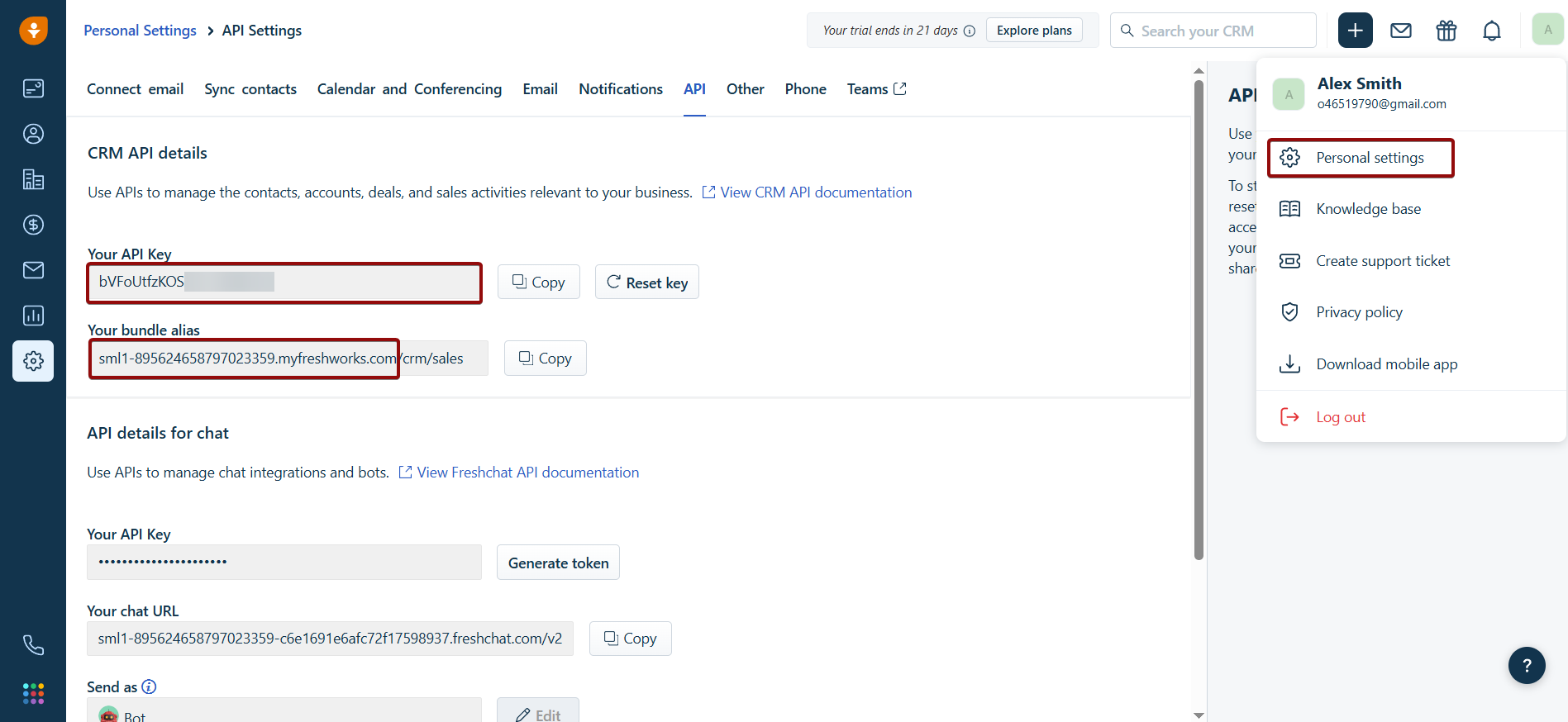 How to Connect Facebook with Freshworks Create Deal | Data Destination account connection