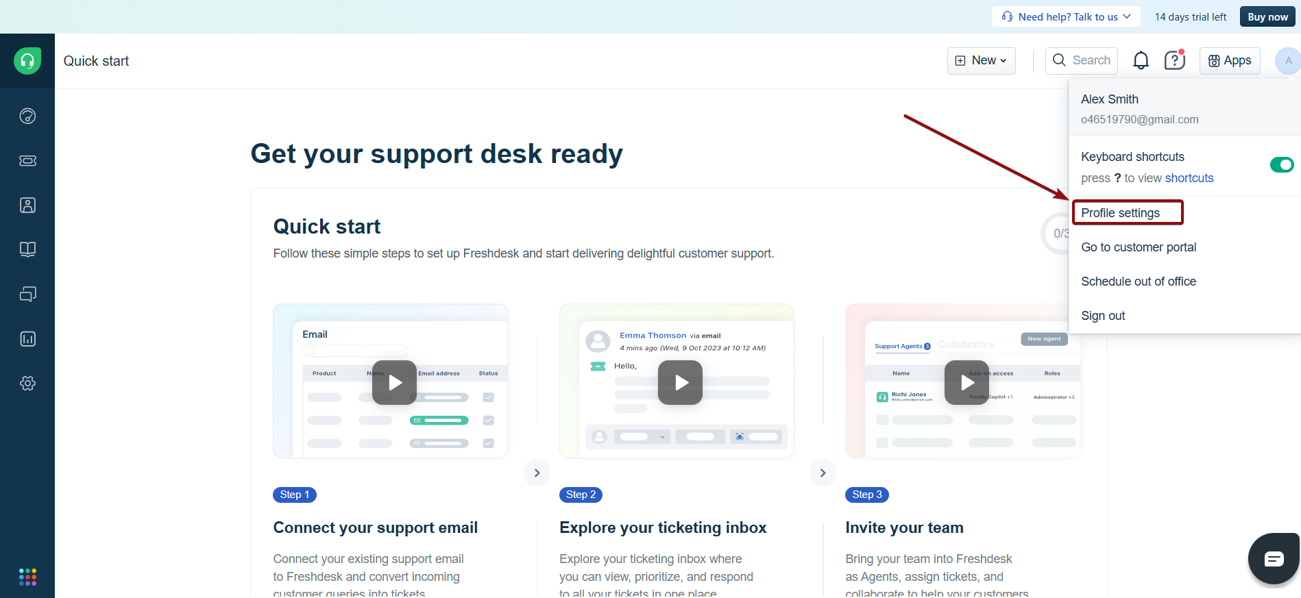 How to Connect Facebook with Freshdesk Create Contacts | Data Destination account connection