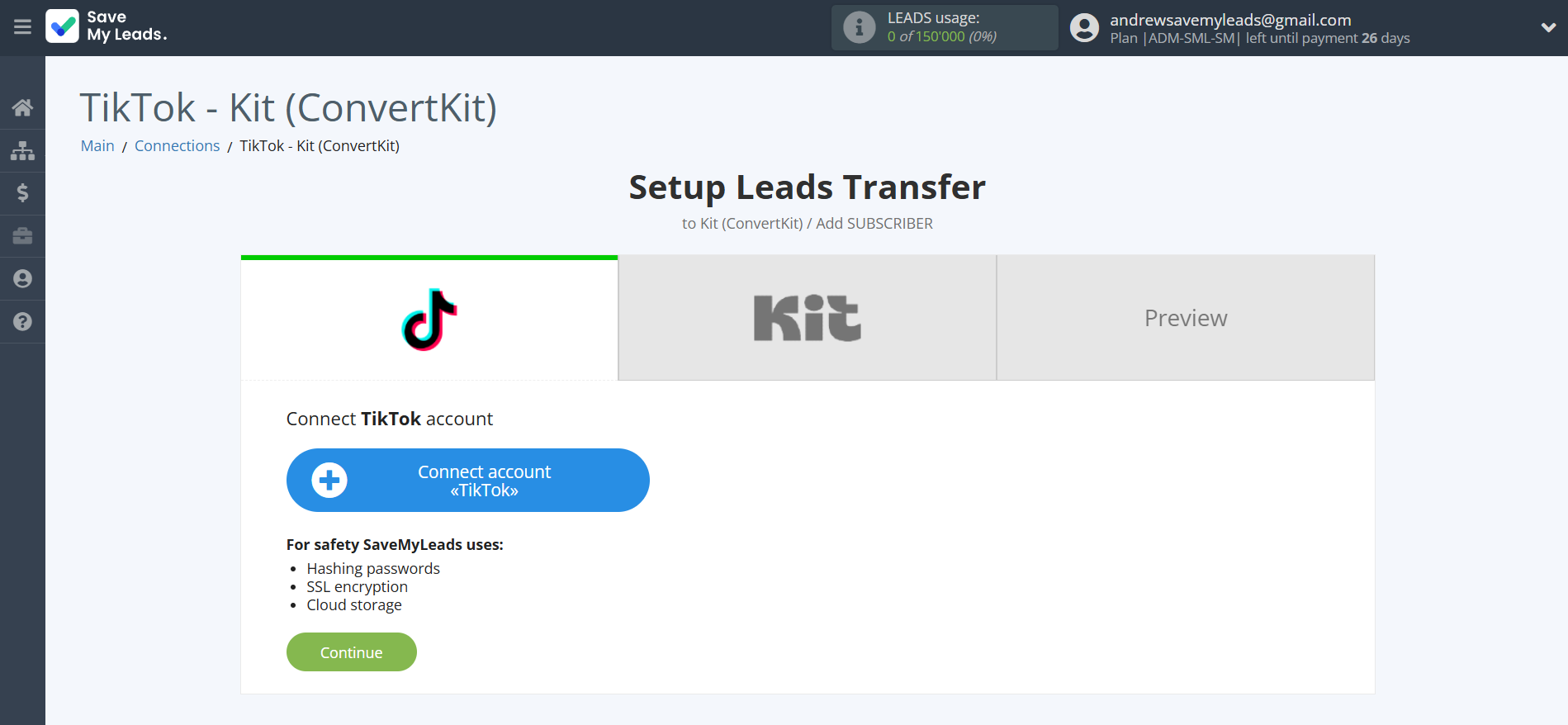How to Connect TikTok with Kit (ConvertKit) | Data Source account connection How to Connect TikTok with Kit (ConvertKit) | Data Source account connection