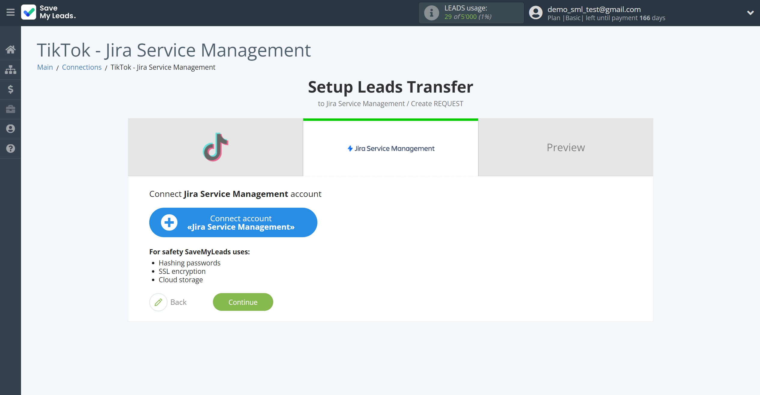 How to Connect TikTok with Jira Service Management | Data Destination account connection How to Connect TikTok with Jira Service Management | Data Destination account connection
