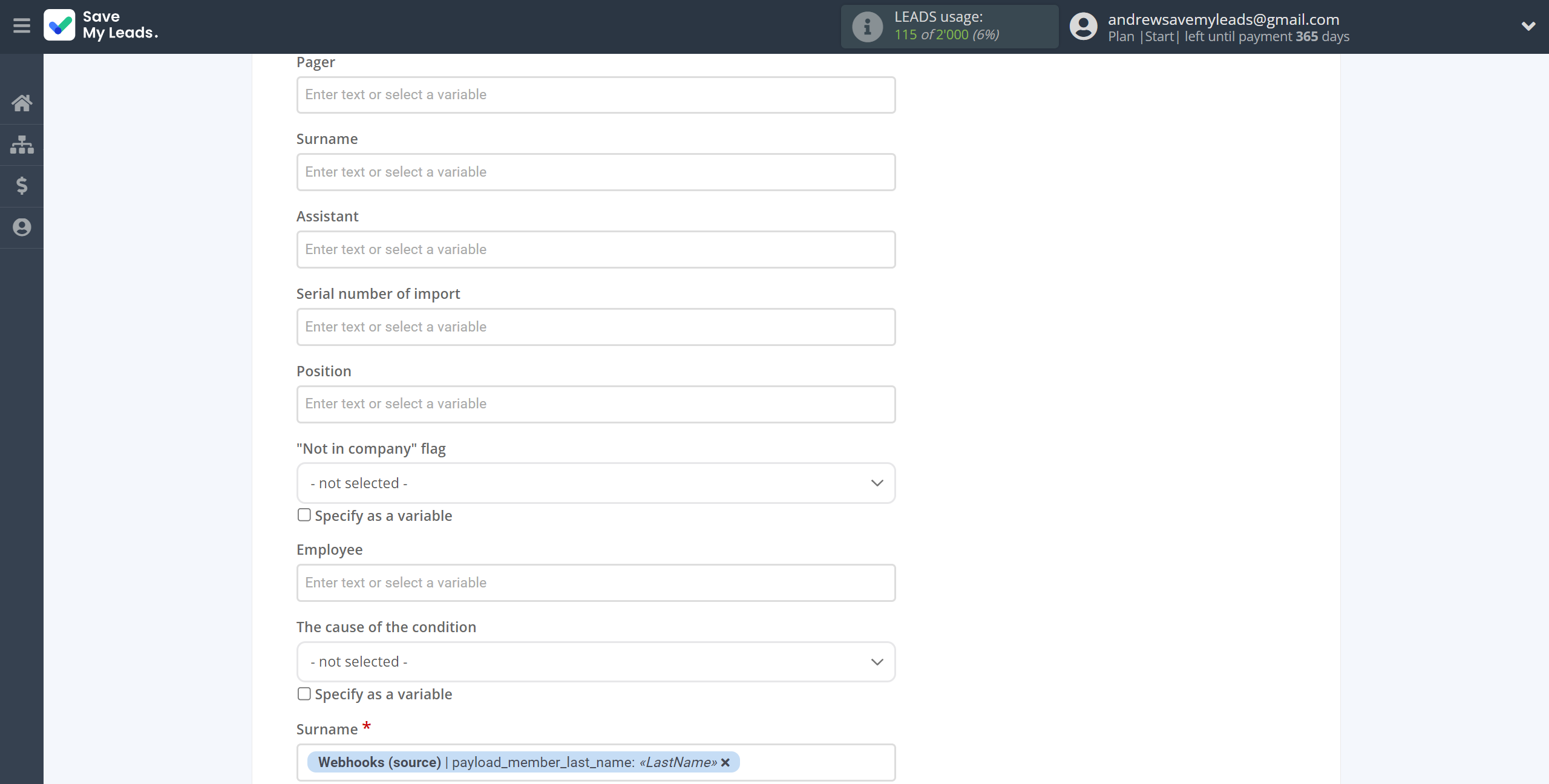 How to Connect Webhooks with Microsoft Dynamics 365 Create Contacts | Assigning fields How to Connect Webhooks with Microsoft Dynamics 365 Create Contacts | Assigning fields
