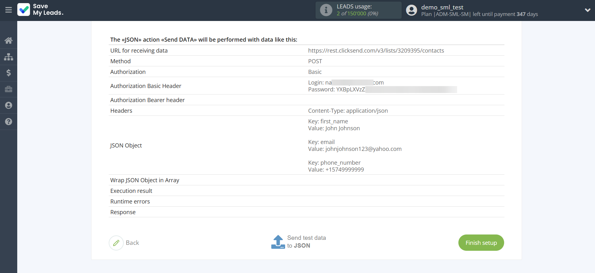 How to Connect Facebook with JSON | Test data How to Connect Facebook with JSON | Test data