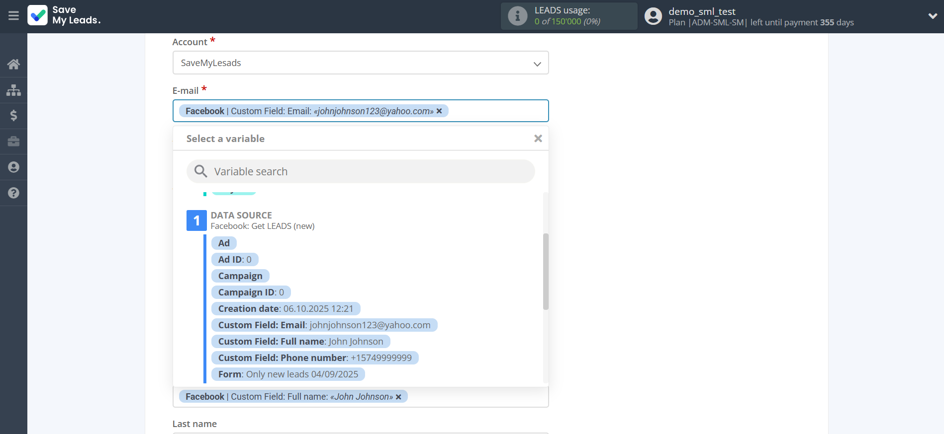 How to Connect Facebook with Drip Create/Update Subscribers | Assigning fields How to Connect Facebook with Drip Create/Update Subscribers | Assigning fields