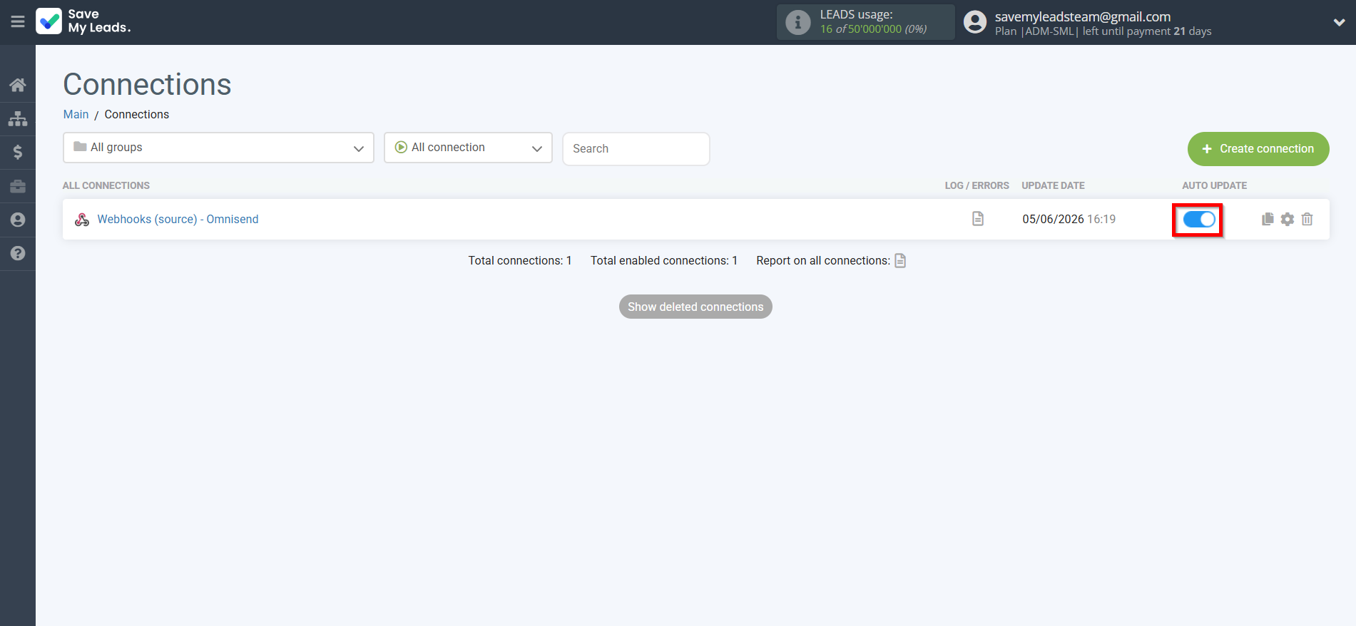 How to Connect Webhooks with Omnisend Create Contacts | Enable auto-update