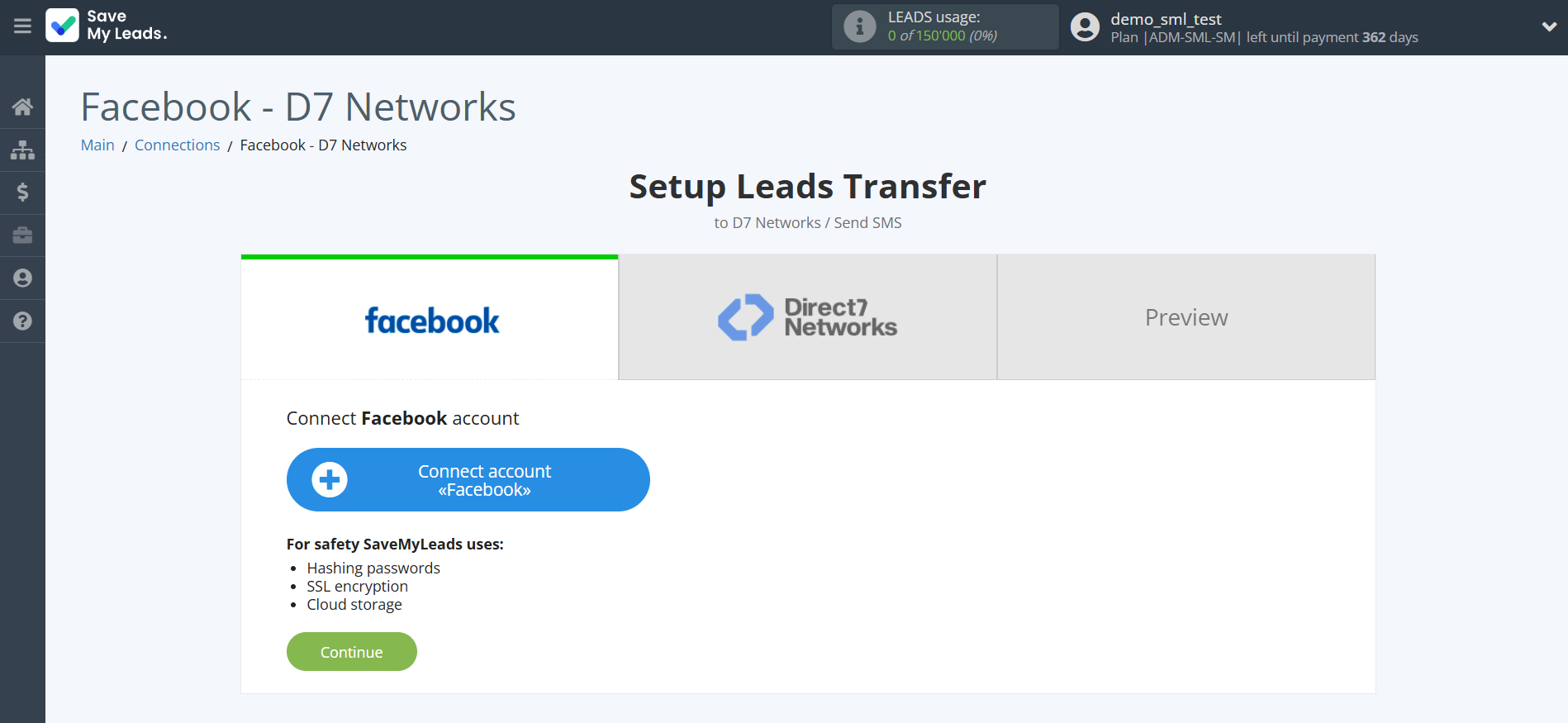 How to Connect Facebook with D7 Networks | Data Source account connection How to Connect Facebook with D7 Networks | Data Source account connection