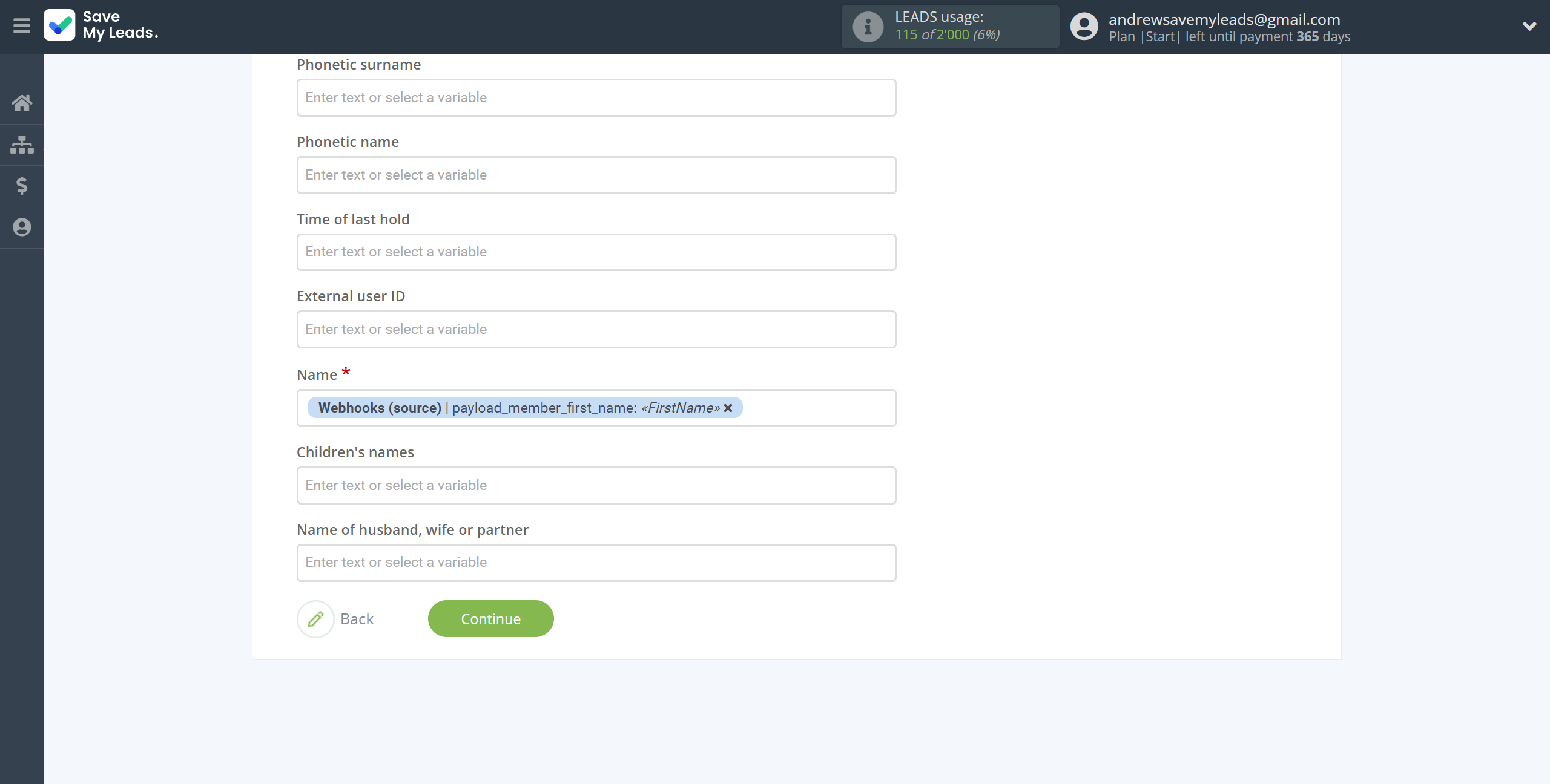 How to Connect Webhooks with Microsoft Dynamics 365 Create Contacts | Assigning fields How to Connect Webhooks with Microsoft Dynamics 365 Create Contacts | Assigning fields