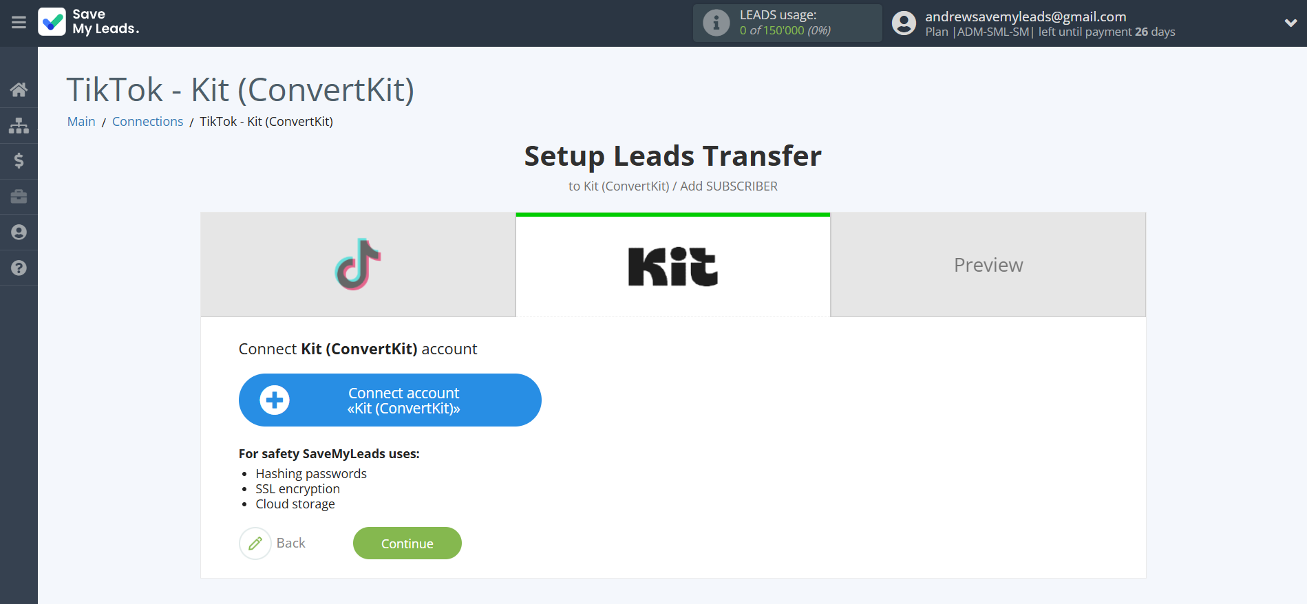 How to Connect TikTok with Kit (ConvertKit) | Data Destination account connection How to Connect TikTok with Kit (ConvertKit) | Data Destination account connection