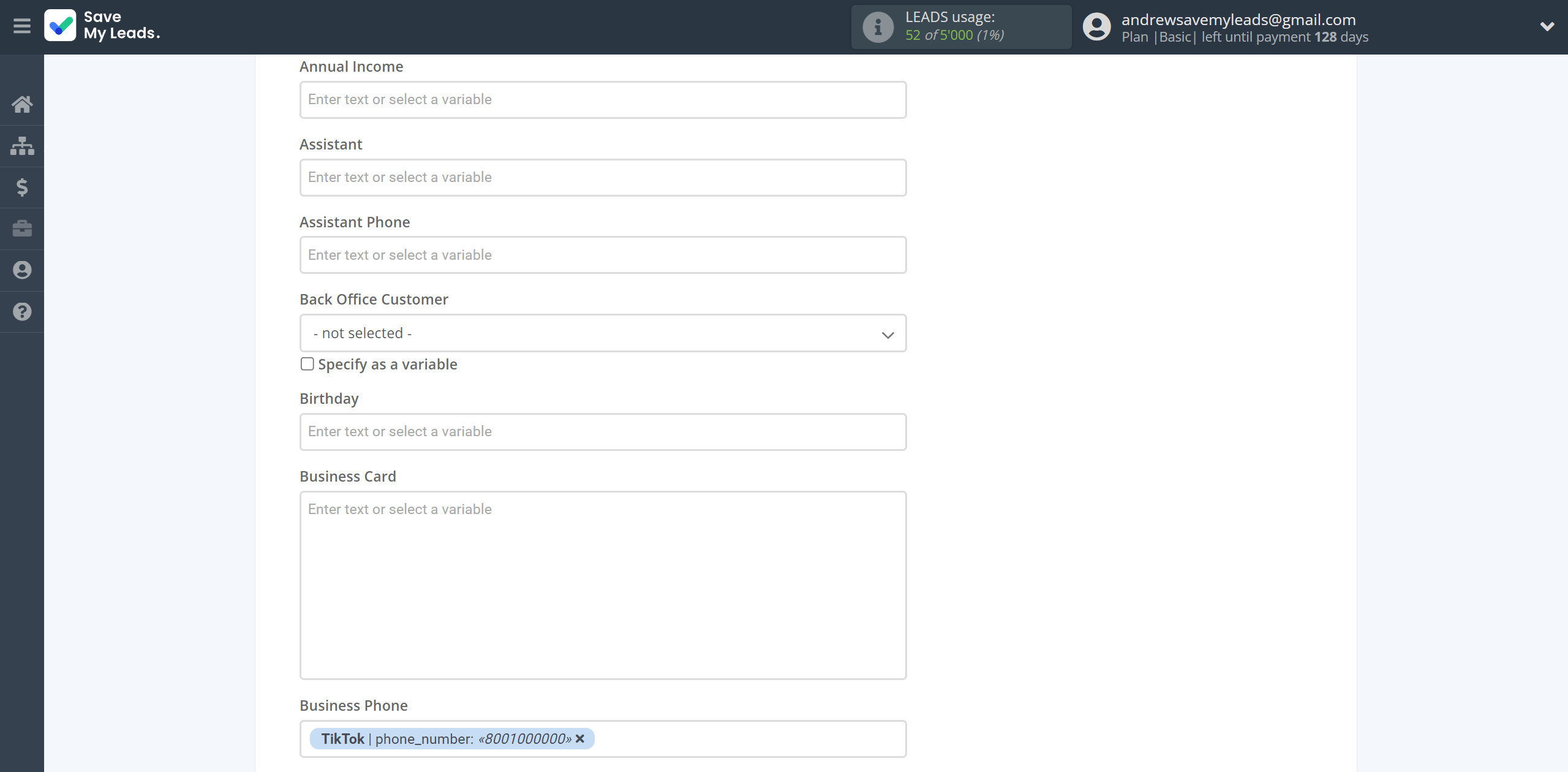 How to Connect TikTok with Microsoft Dynamics 365 Create Contacts | Assigning fields How to Connect TikTok with Microsoft Dynamics 365 Create Contacts | Assigning fields