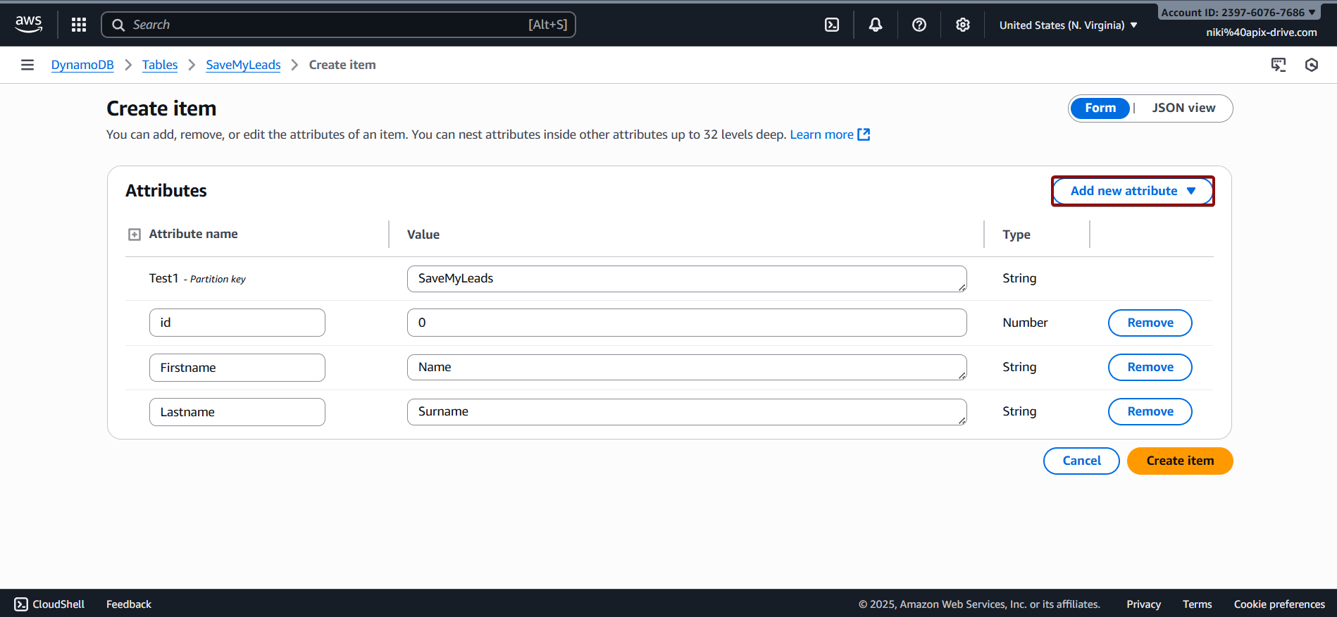 How to Connect Facebook with Amazon DynamoDB | Creating table How to Connect Facebook with Amazon DynamoDB | Creating table