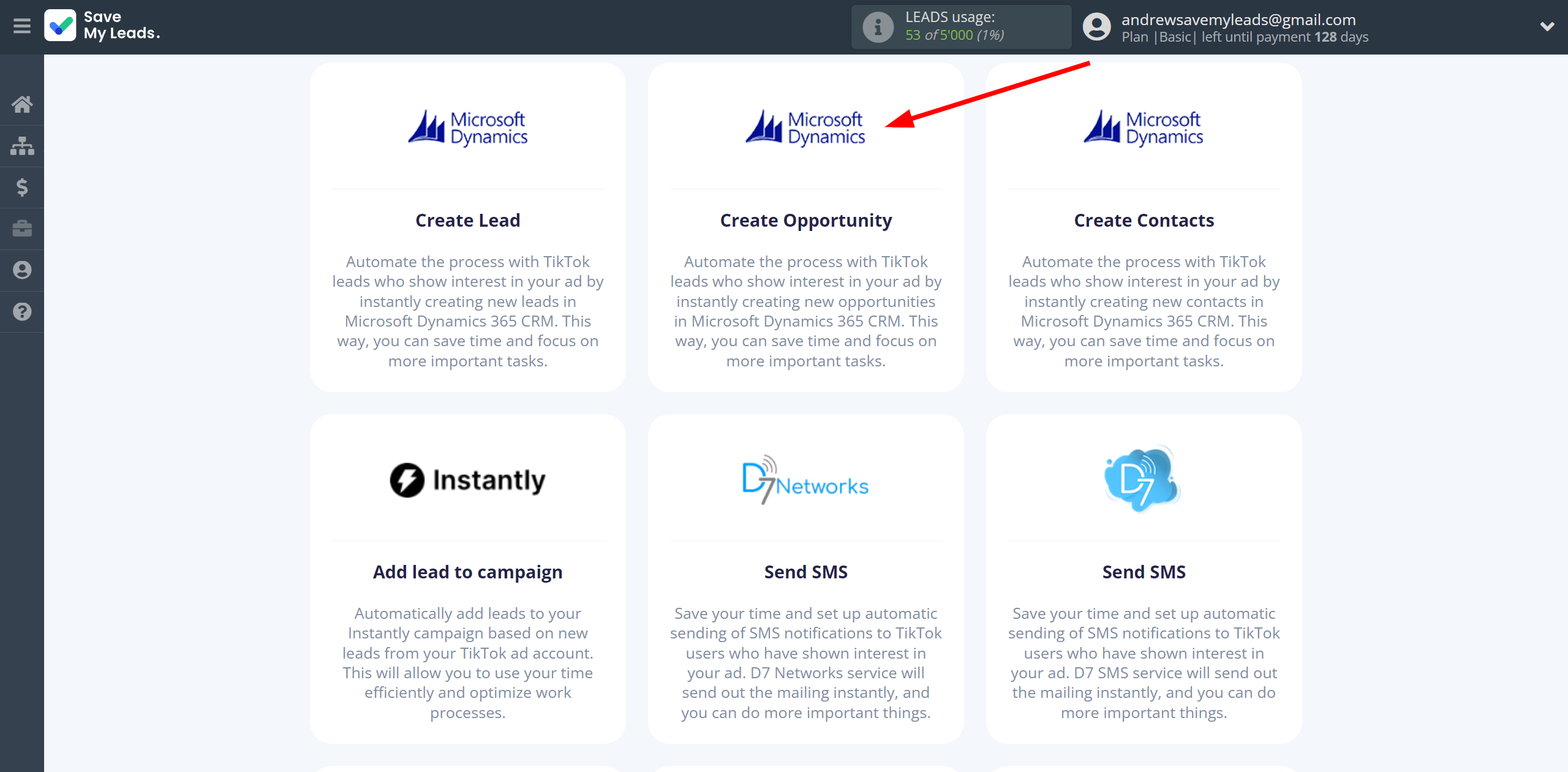 How to Connect TikTok with Microsoft Dynamics 365 Create Opportunity | Data Destination system selection How to Connect TikTok with Microsoft Dynamics 365 Create Opportunity | Data Destination system selection