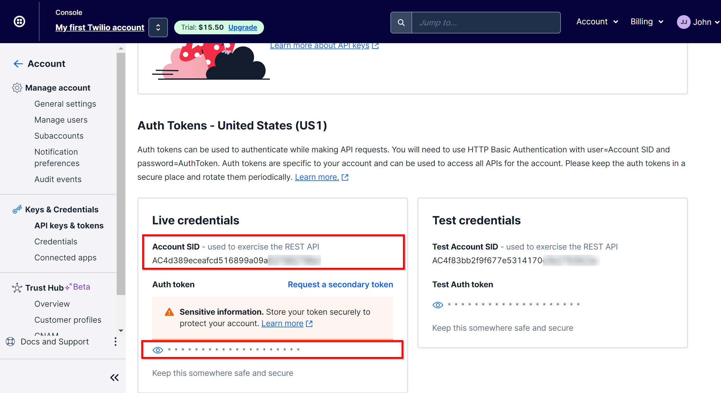 How to Connect Webhooks with Twilio | Data Destination account connection How to Connect Webhooks with Twilio | Data Destination account connection