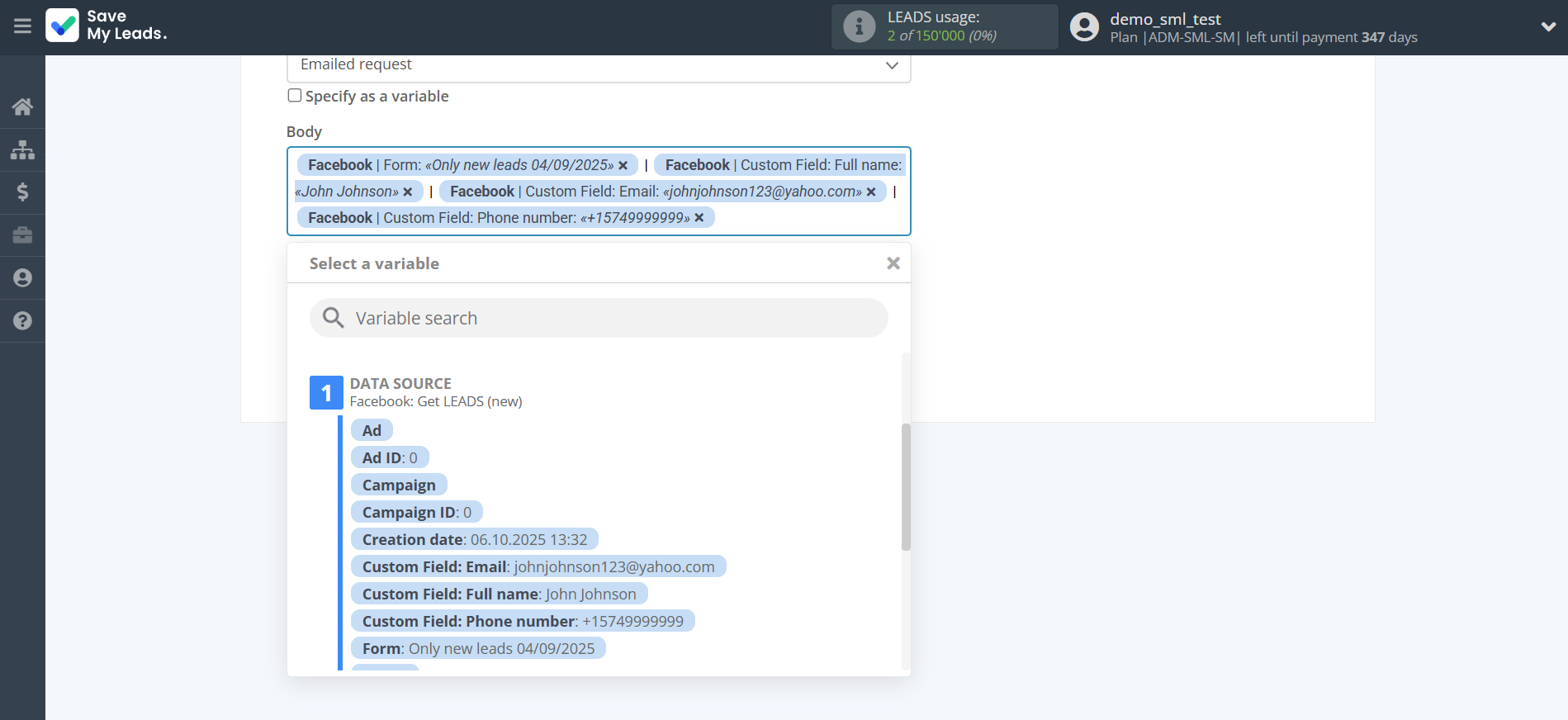 How to Connect Facebook with Jira Service Management | Assigning fields How to Connect Facebook with Jira Service Management | Assigning fields