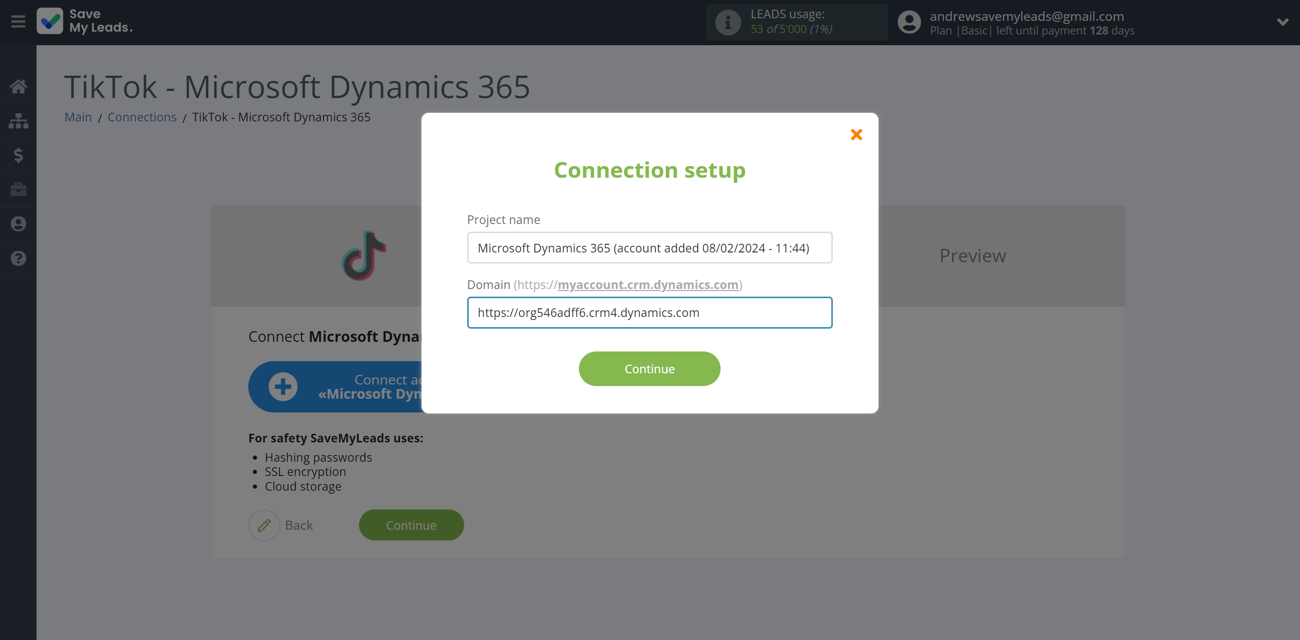 How to Connect TikTok with Microsoft Dynamics 365 Create Opportunity | Data Destination account connection How to Connect TikTok with Microsoft Dynamics 365 Create Opportunity | Data Destination account connection