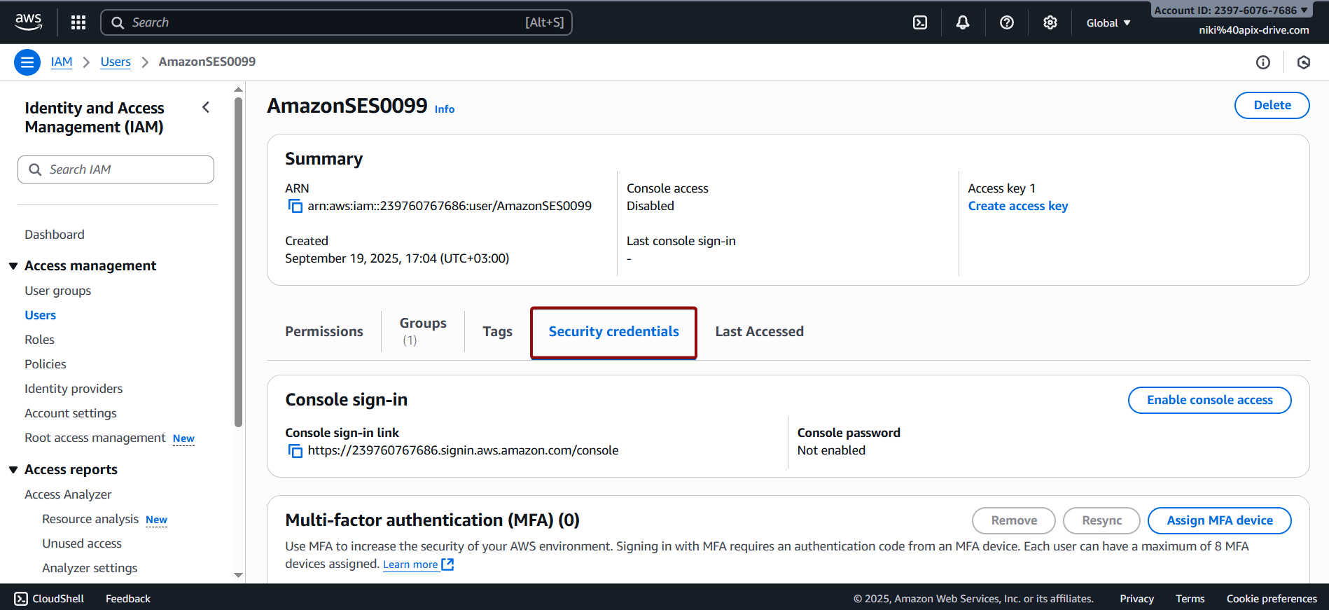 How to Connect Facebook with Amazon SES | Data Destination account connection How to Connect Facebook with Amazon SES | Data Destination account connection