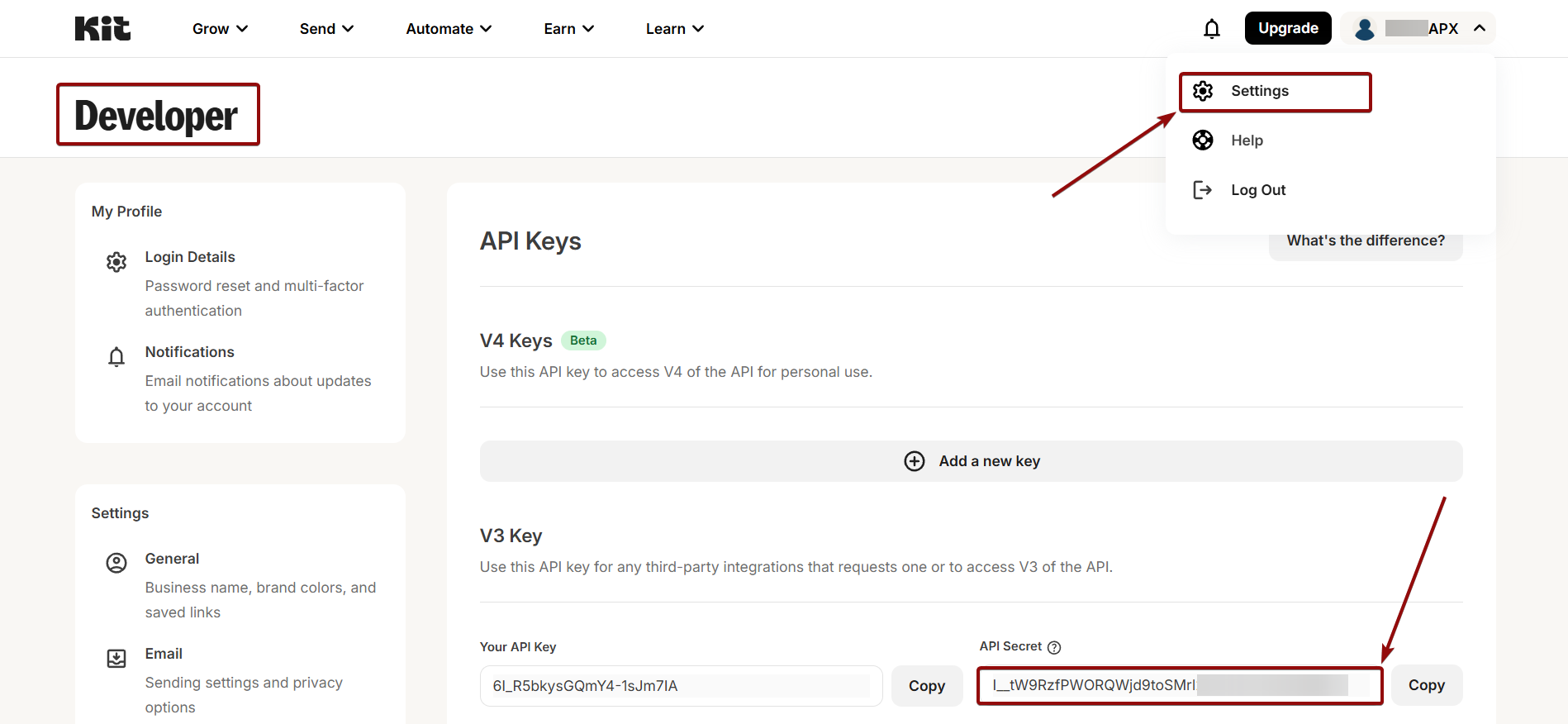 How to Connect TikTok with Kit (ConvertKit) | Data Destination account connection How to Connect TikTok with Kit (ConvertKit) | Data Destination account connection