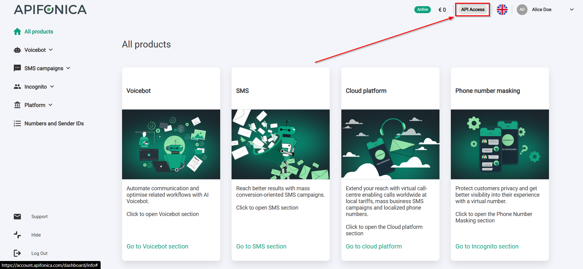 How to Connect Facebook with Apifonica | Data Destination account connection How to Connect Facebook with Apifonica | Data Destination account connection