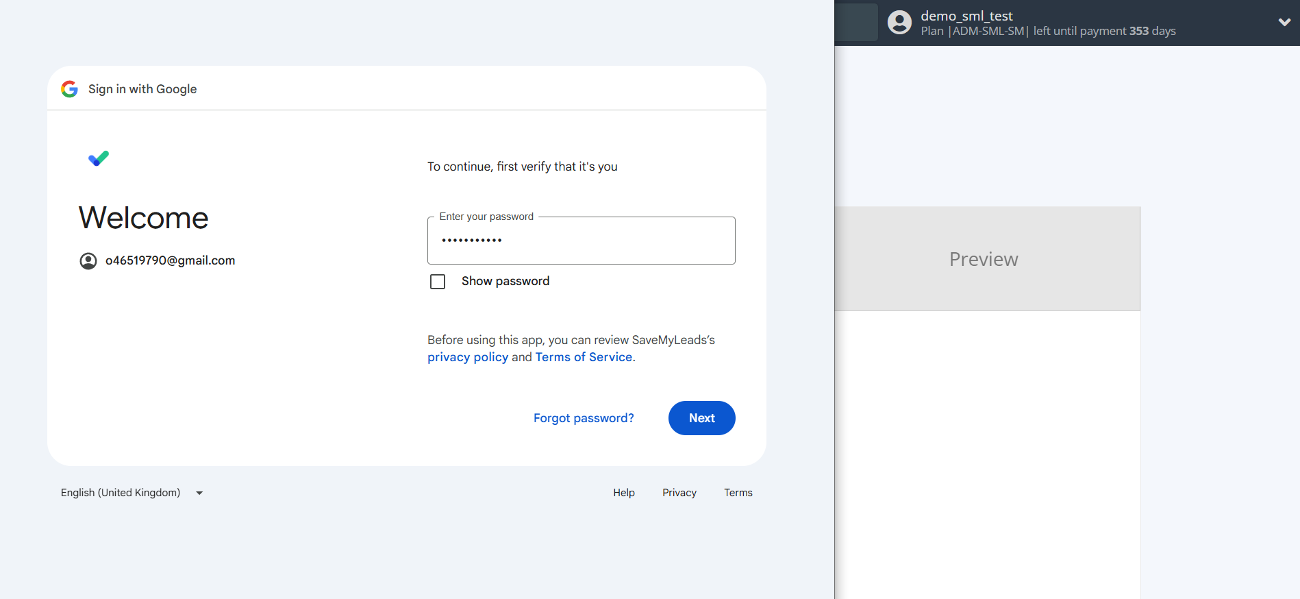 How to Connect Facebook with Google Contacts | Data Destination account connection