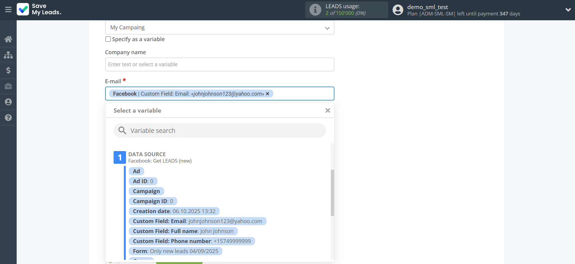 How to Connect Facebook with Instantly Add lead to campaign | Assigning fields How to Connect Facebook with Instantly Add lead to campaign | Assigning fields