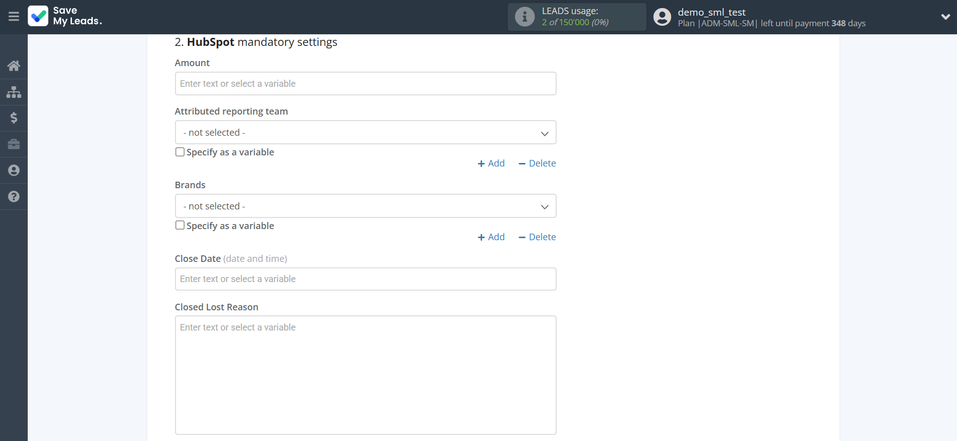 How to Connect Facebook with HubSpot Create Deal | Assigning fields How to Connect Facebook with HubSpot Create Deal | Assigning fields