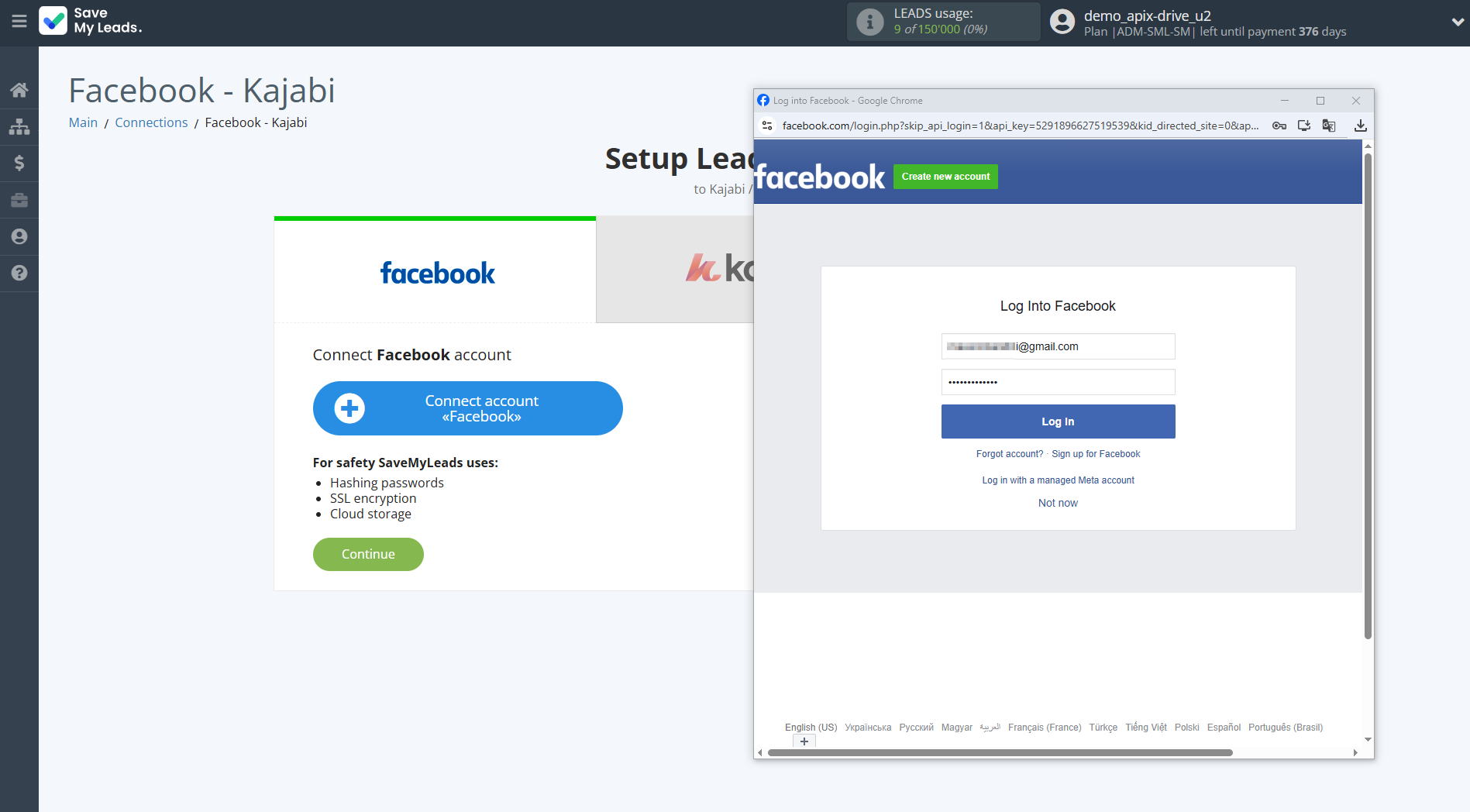 How to Connect Facebook with Kajabi | Data Source account connection How to Connect Facebook with Kajabi | Data Source account connection