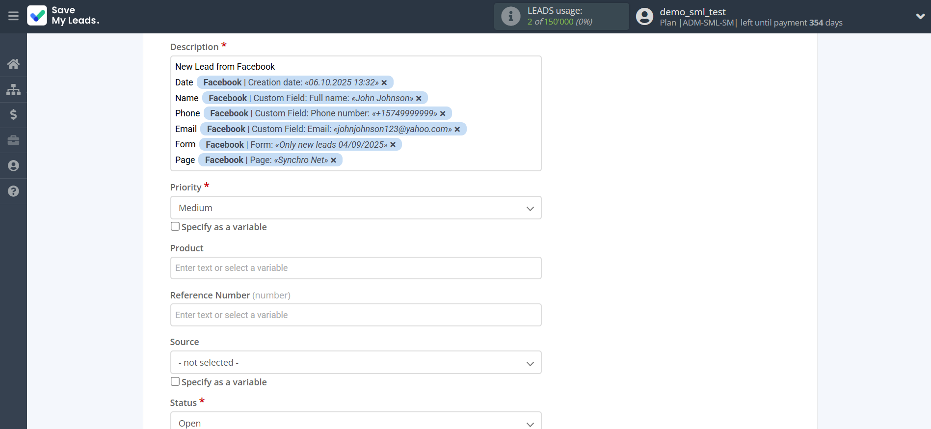 How to Connect Facebook with Freshdesk Create Ticket | Assigning fields