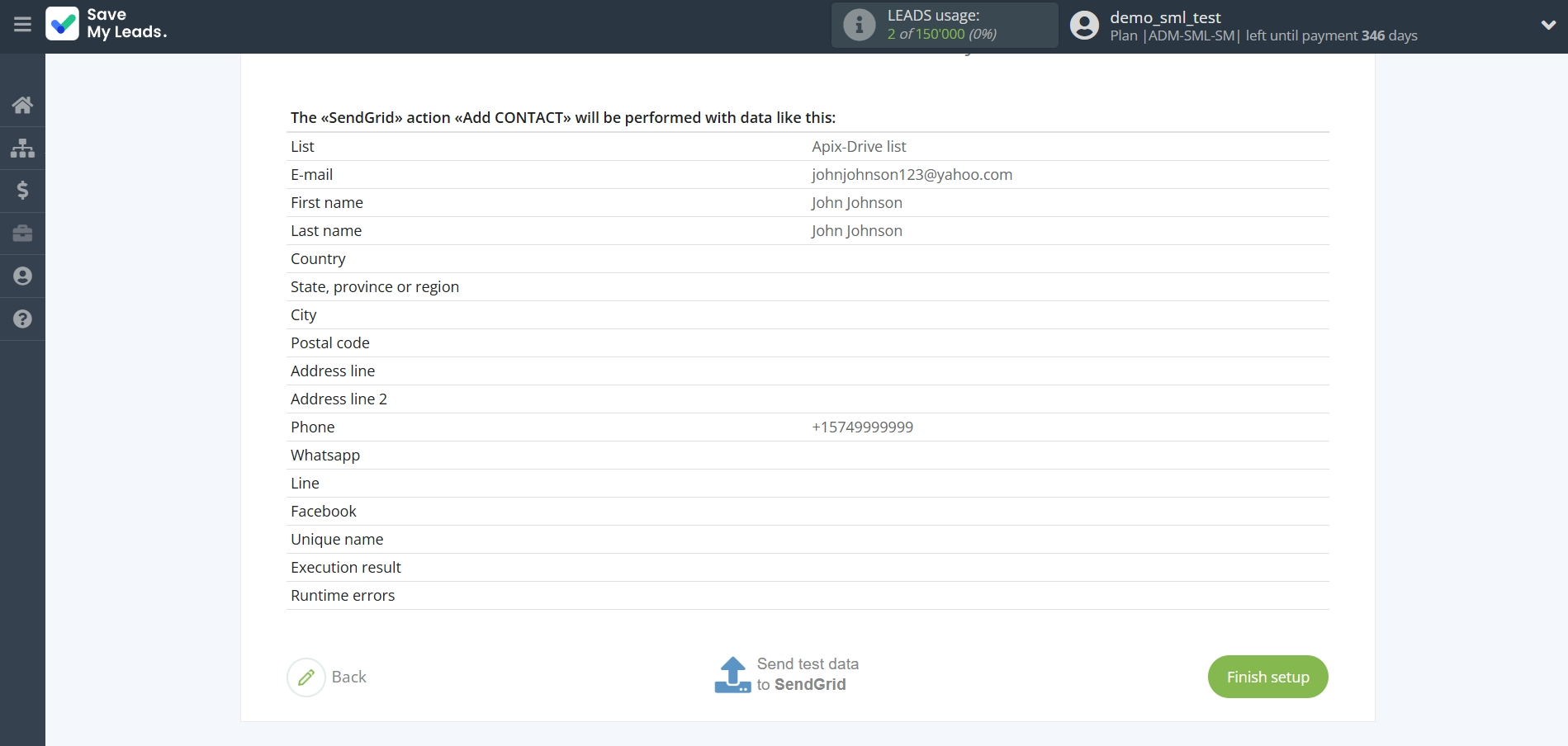 How to Connect Facebook with SendGrid | Assigning fields How to Connect Facebook with SendGrid | Assigning fields