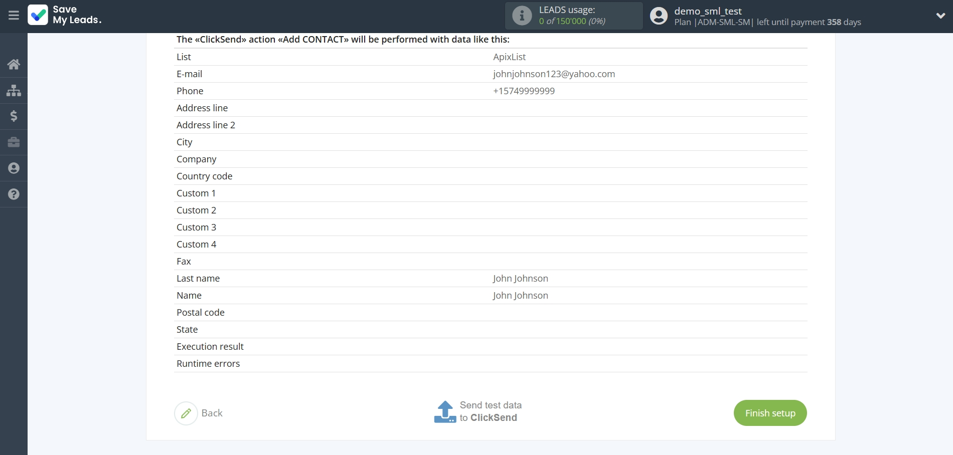 How to Connect Facebook with ClickSend Add Contacts | Test data How to Connect Facebook with ClickSend Add Contacts | Test data
