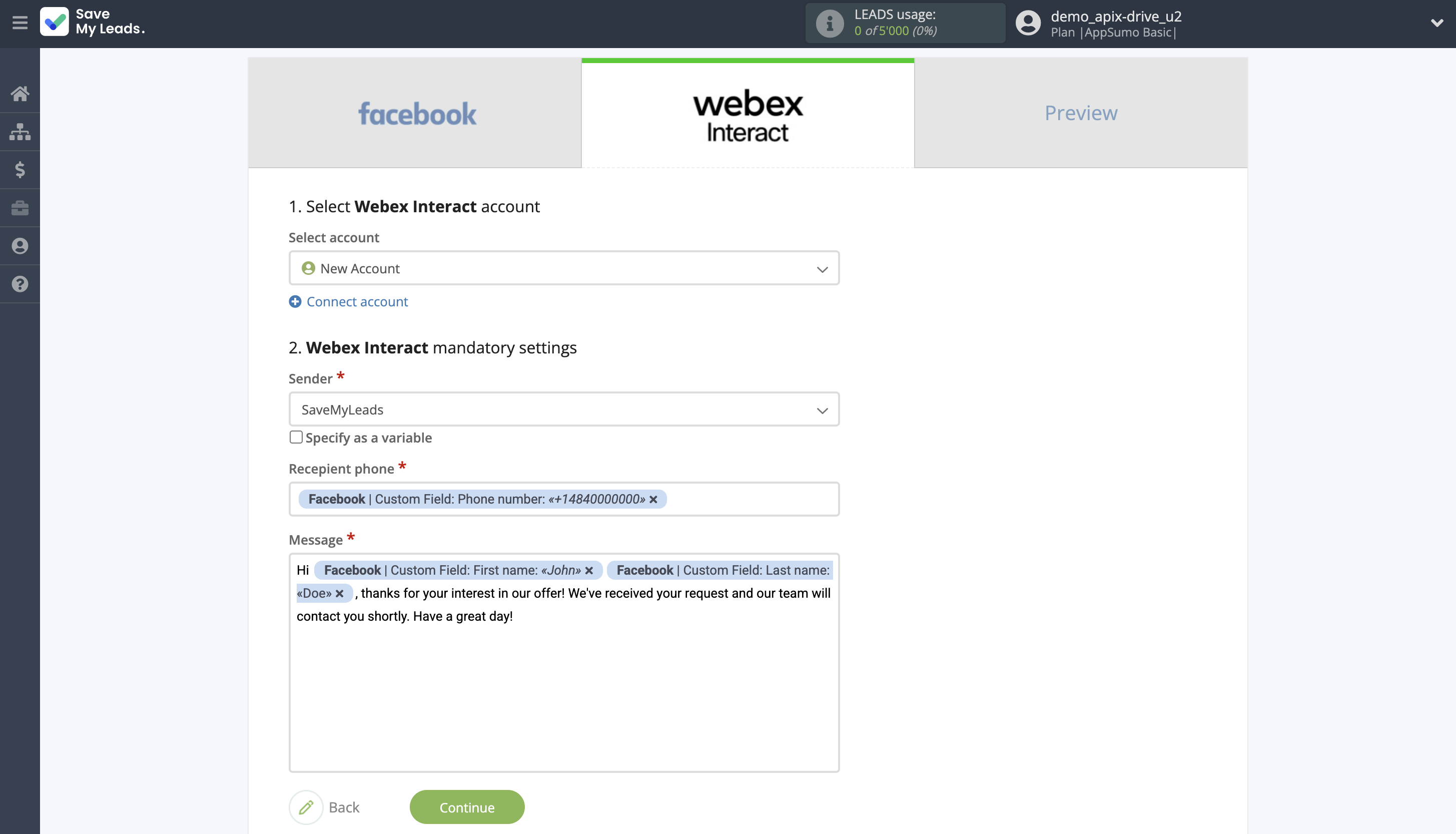 How to Connect Facebook with Webex Interact | Assigning fields How to Connect Facebook with Webex Interact | Assigning fields