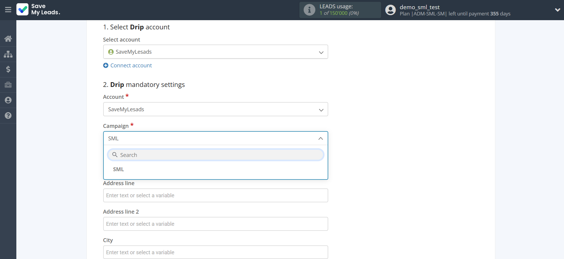 How to Connect Facebook with Drip Add Subscribers to campaign | Assigning fields