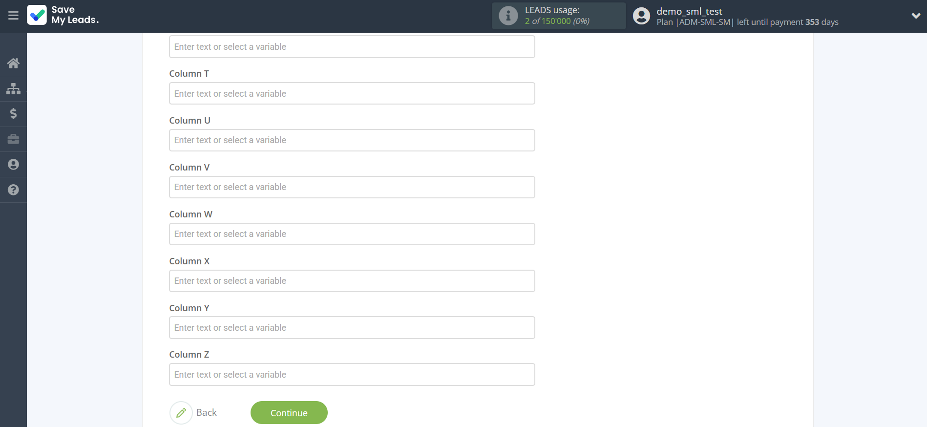 How to Connect Facebook with Google Sheets | Assigning fields How to Connect Facebook with Google Sheets | Assigning fields