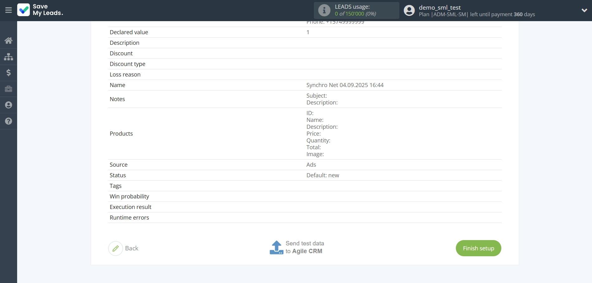 How to Connect Facebook with AgileCRM Create Deal | Test data How to Connect Facebook with AgileCRM Create Deal | Test data
