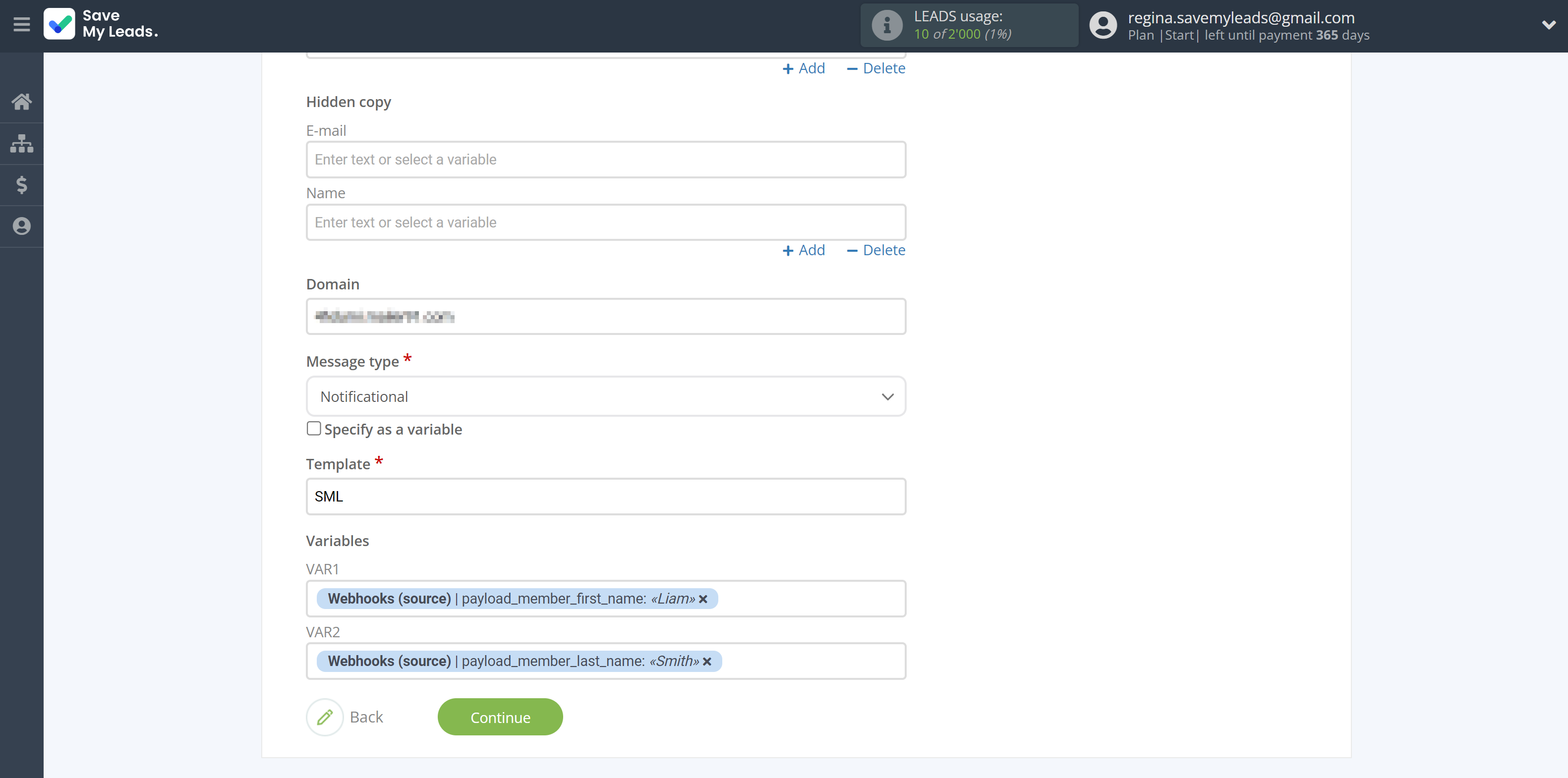 How to Connect Webhooks with MSG91 Send Email | Assigning fields How to Connect Webhooks with MSG91 Send Email | Assigning fields