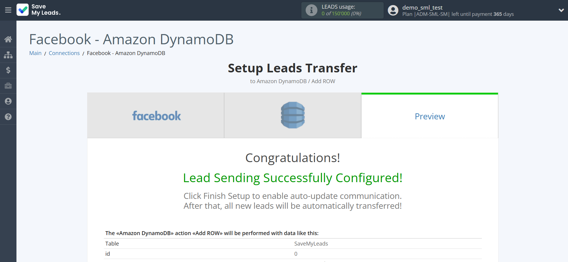How to Connect Facebook with Amazon DynamoDB | Test data How to Connect Facebook with Amazon DynamoDB | Test data