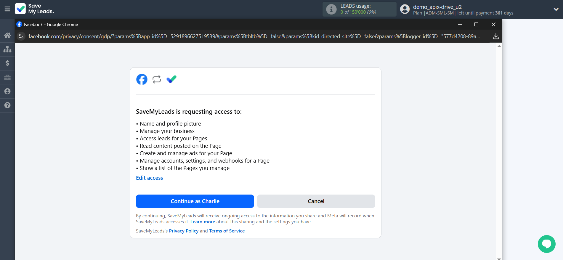 How to Connect Facebook with Smsmode | Data Source account How to Connect Facebook with Smsmode | Data Source account