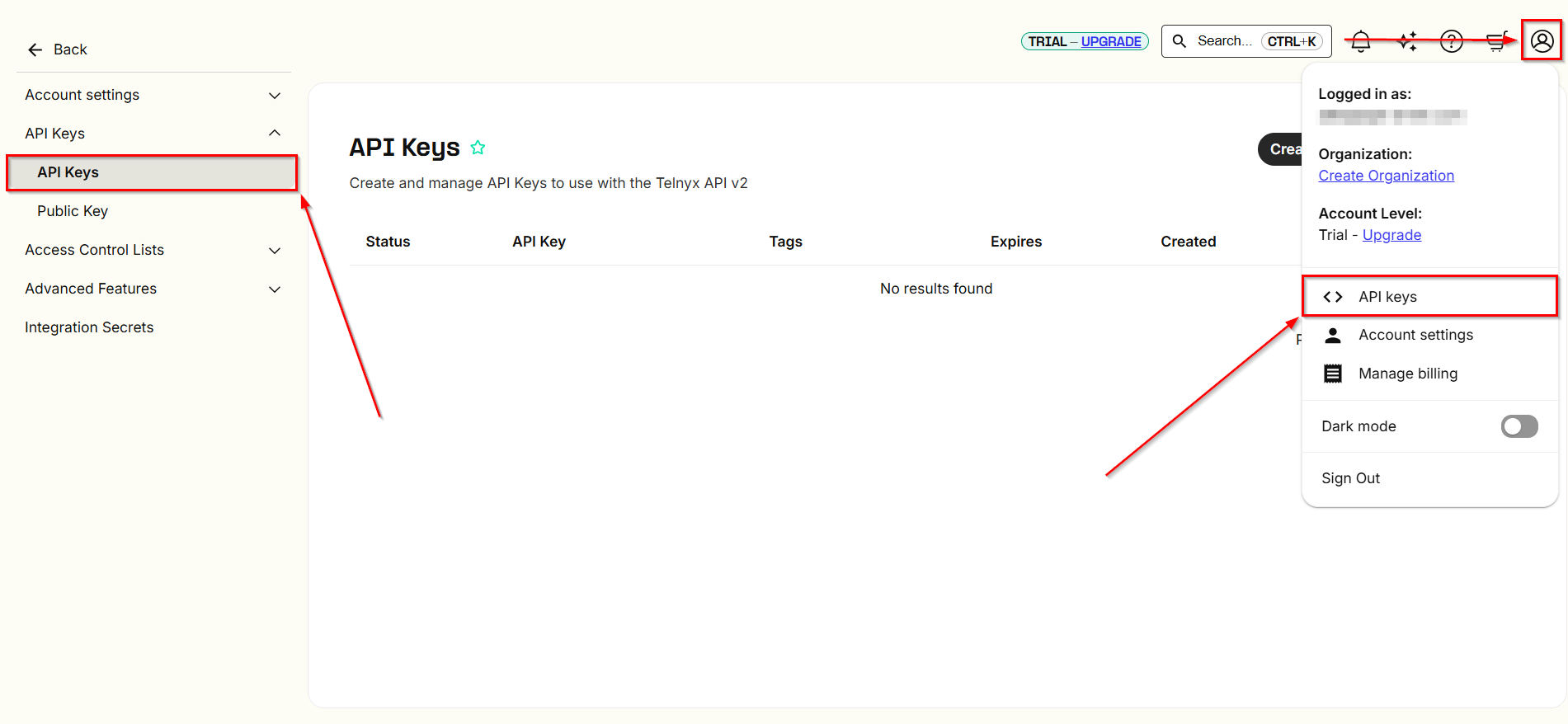 How to Connect Facebook with Telnyx | Data Destination account connection