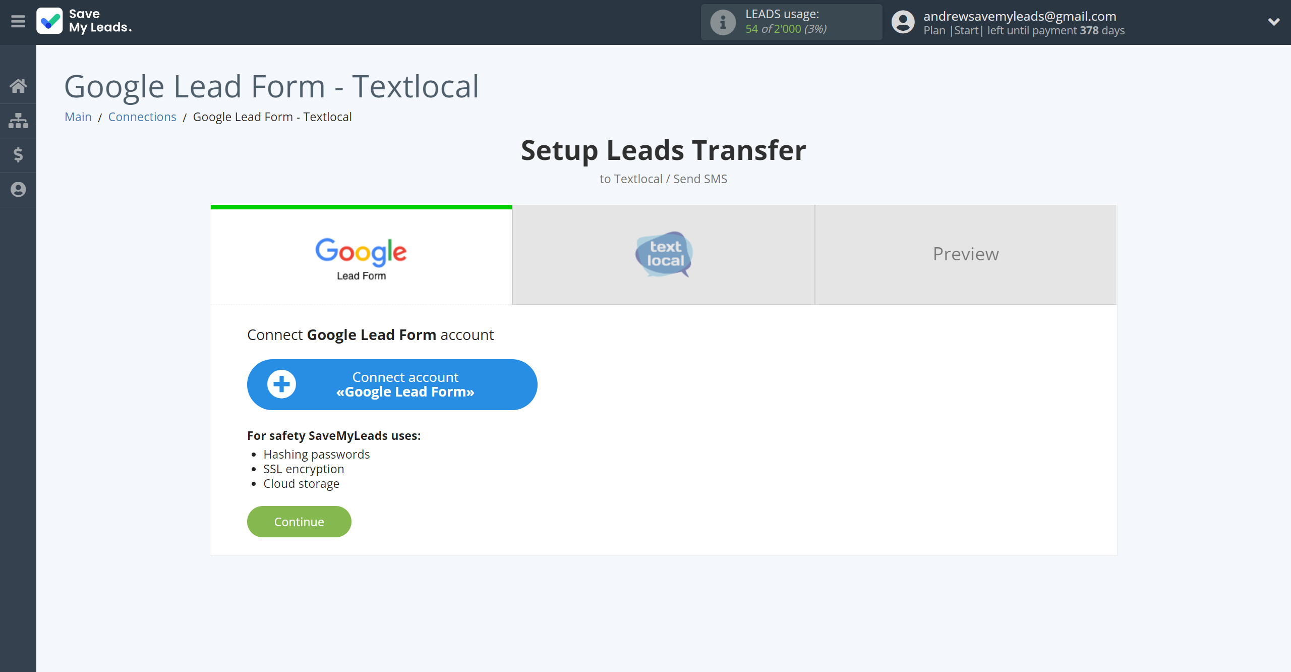 How to Connect Google Lead Form with Textlocal | Data Source account connection How to Connect Google Lead Form with Textlocal | Data Source account connection