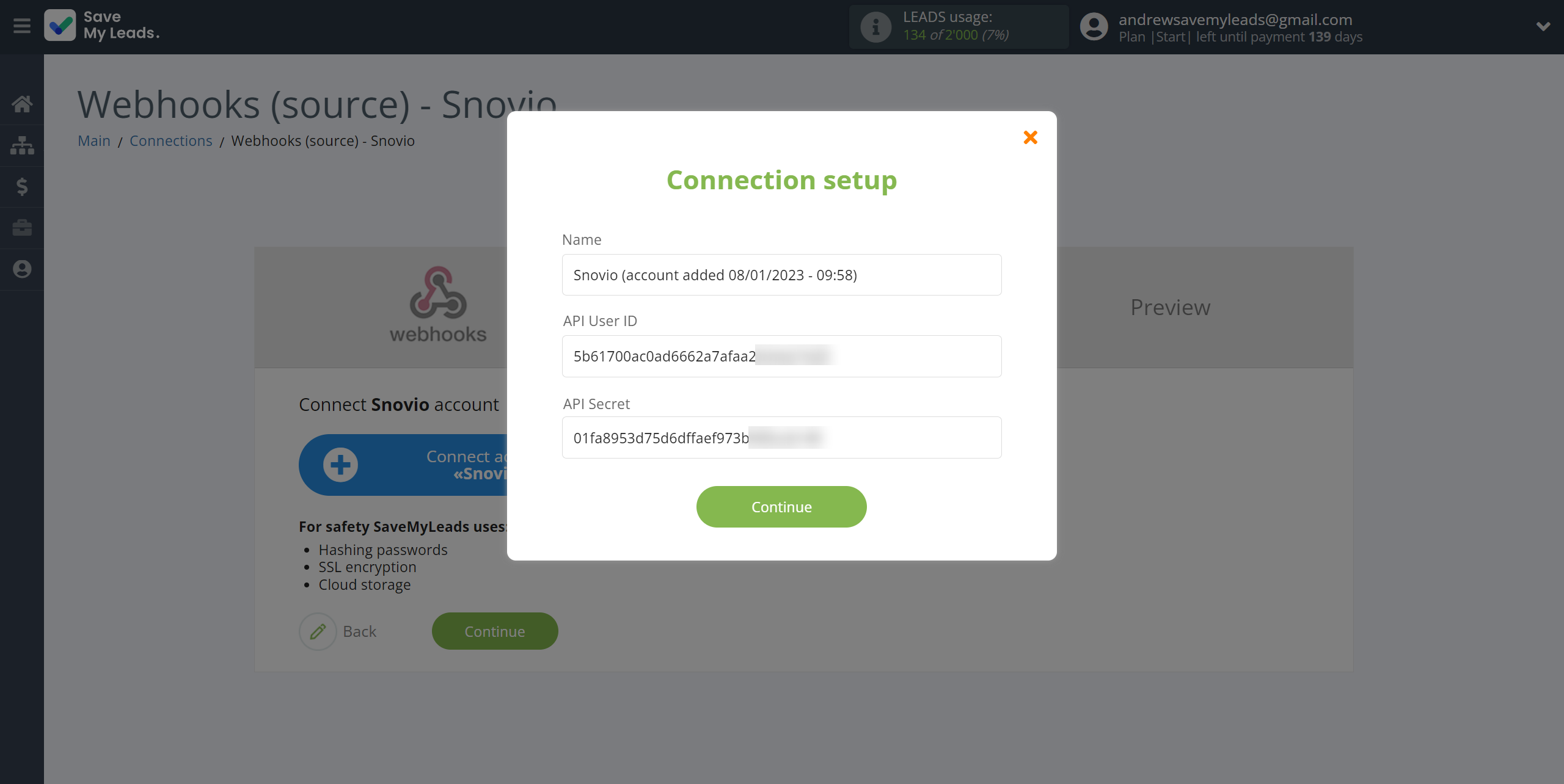 How to Connect Webhooks with Snovio Add Contact | Data Destination account connection How to Connect Webhooks with Snovio Add Contact | Data Destination account connection