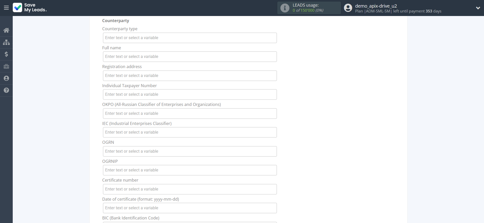 How to Connect Facebook with Simla Create Order | Assigning fields How to Connect Facebook with Simla Create Order | Assigning fields