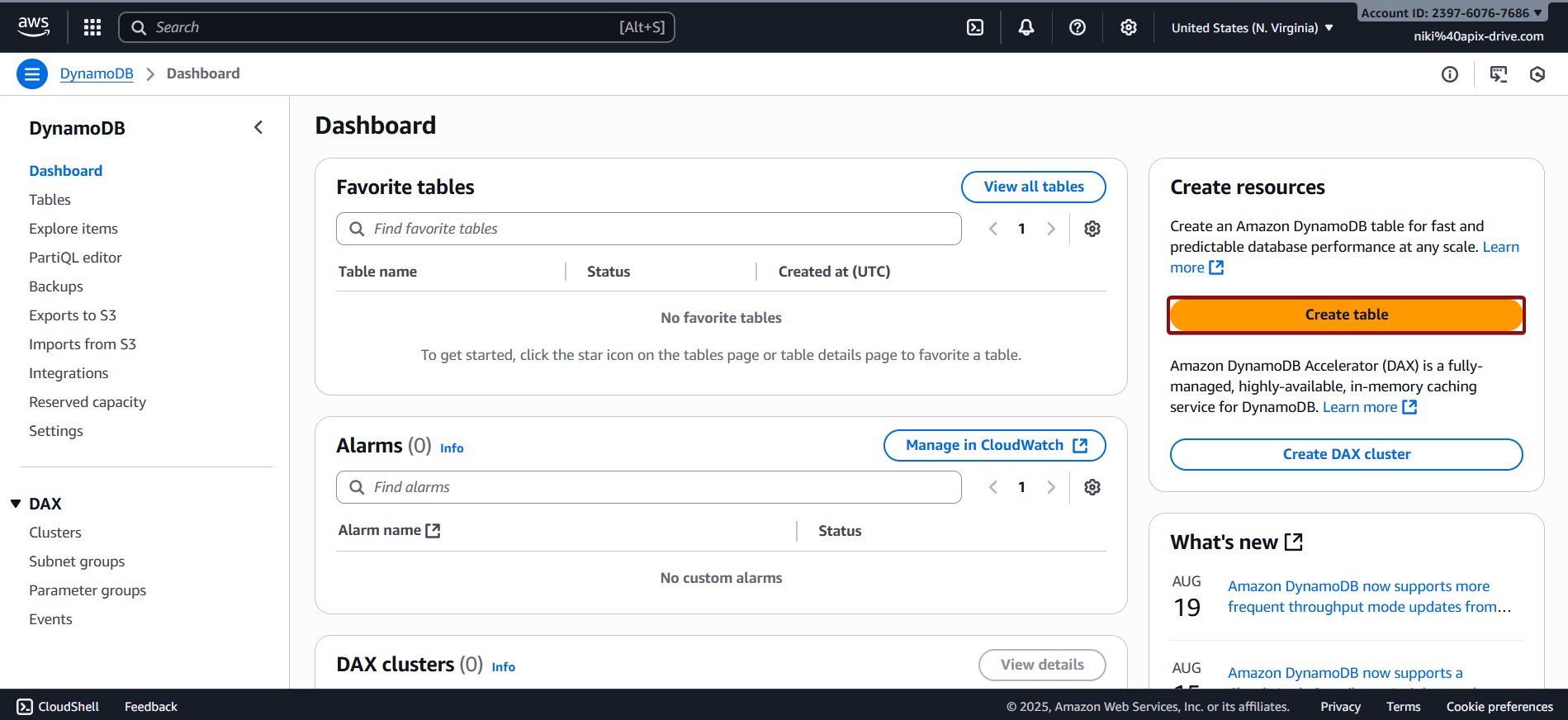 How to Connect Facebook with Amazon DynamoDB | Creating table How to Connect Facebook with Amazon DynamoDB | Creating table
