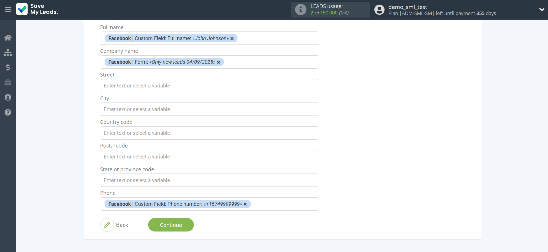 How to Connect Facebook with Ecwid Create Customers | Assigning fields How to Connect Facebook with Ecwid Create Customers | Assigning fields